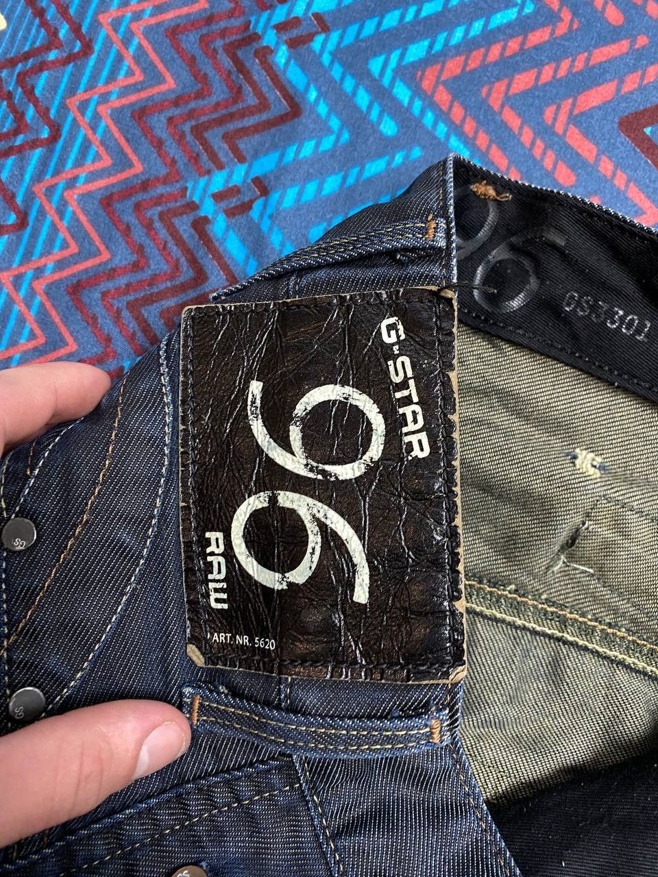 G-Star jeans pants logo #96 G-Star Raw Y2K vintage GS3301 Size 26" / US 2 / IT 38 - 4 Thumbnail