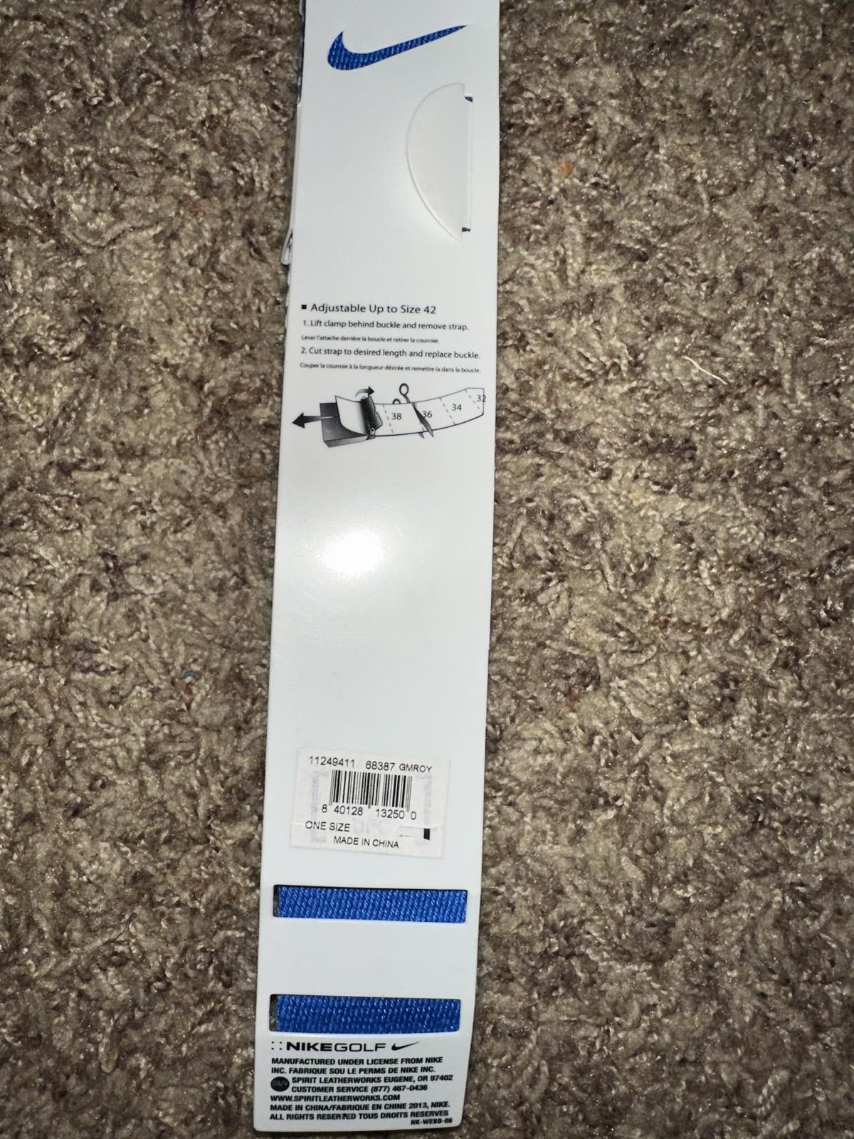 Nike Nike Men's Tech Essential Web Belt Size ONE SIZE - 3 Thumbnail