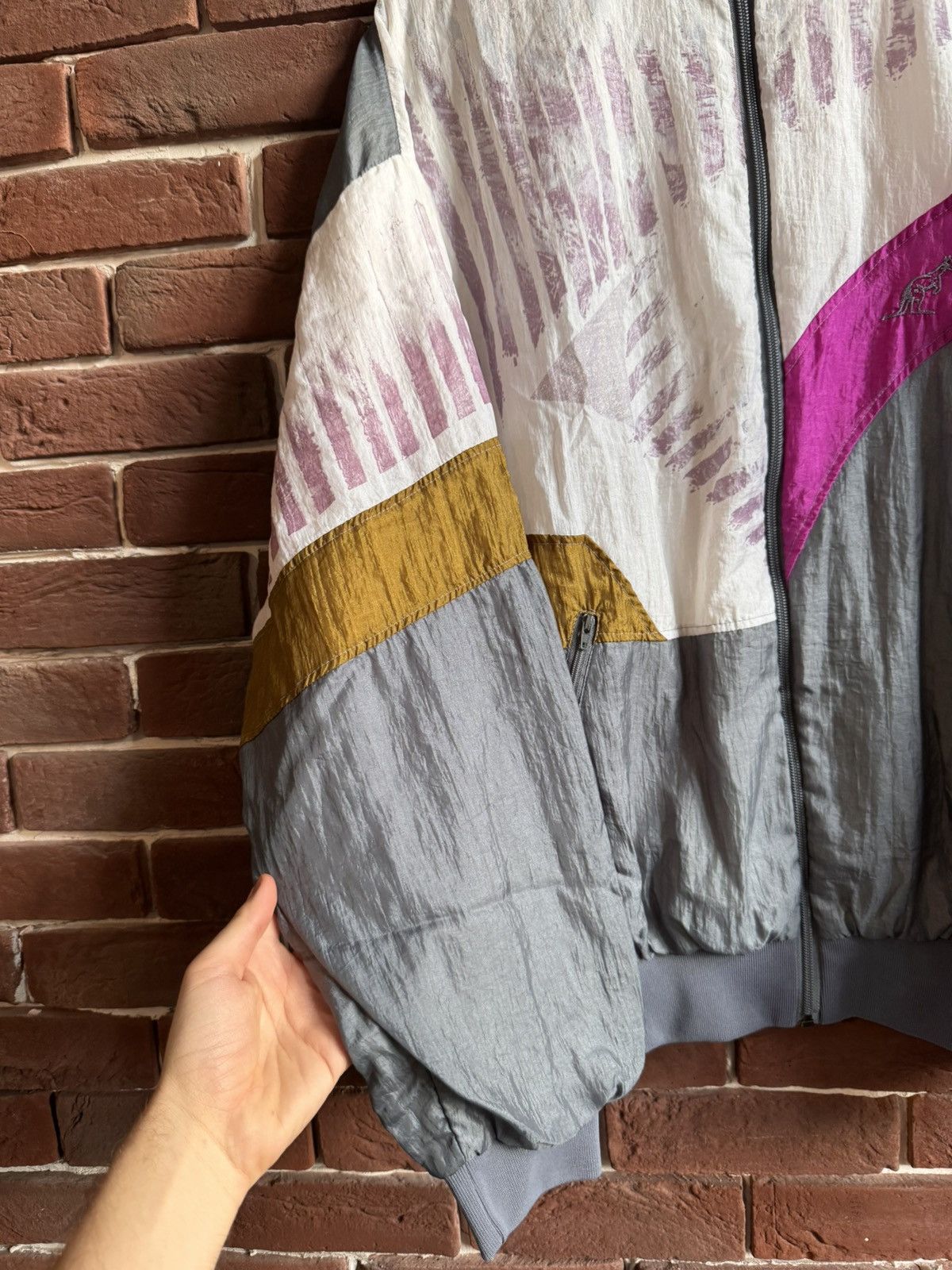 Vintage Vintage Australian 90s Tracksuit Jacket Grail Gabber Wear Size US XL / EU 56 / 4 - 3 Thumbnail