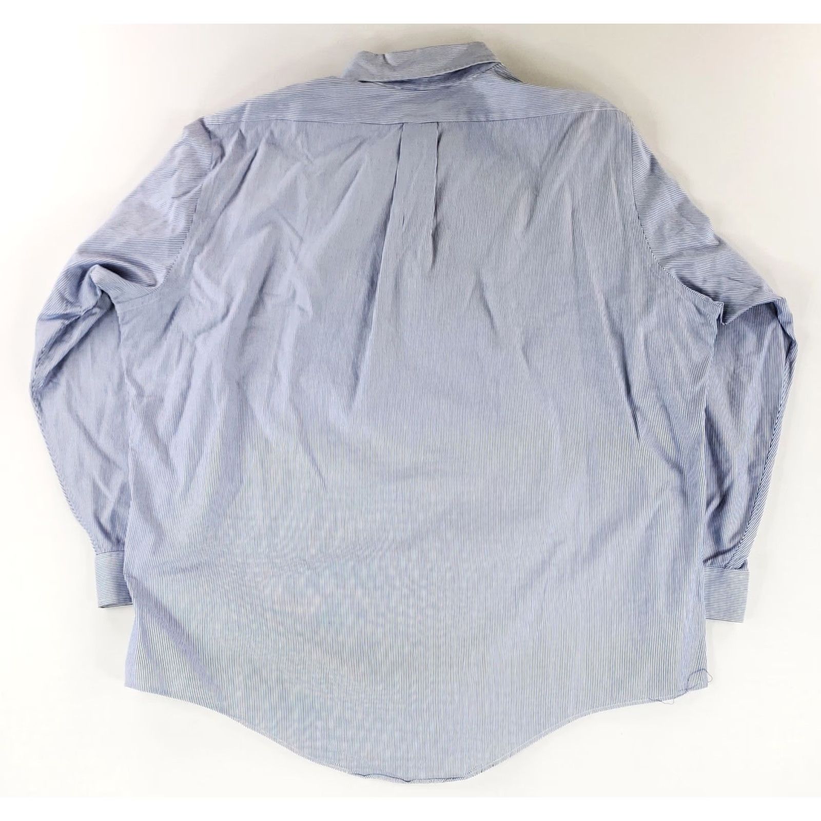 Brooks Brothers Brooks Brothers Shirt Button Down Made USA Blue White Striped 2XL 17.5-34 Mens Long Sleeve Regular Size US XXL / EU 58 / 5 - 3 Thumbnail