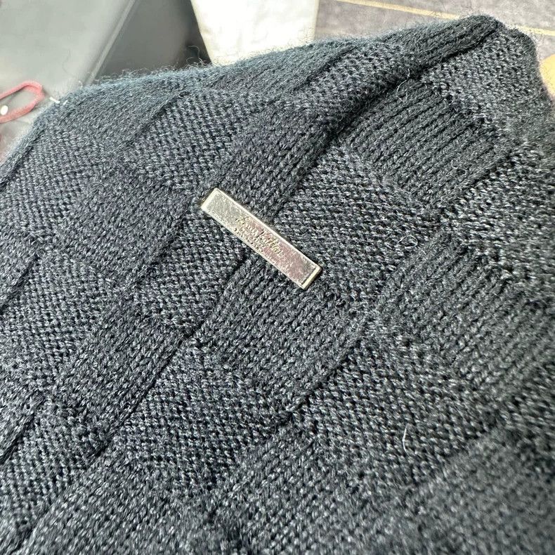 Louis Vuitton Louis Vuitton Checkerboard knit zip jacket Size US XS / EU 42 / 0 - 3 Thumbnail