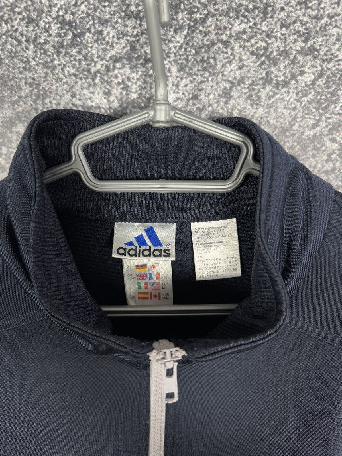 Adidas Men’s Adidas Vintage 90s Track Jacket Streetwear Size M Size US M / EU 48-50 / 2 - 9 Thumbnail