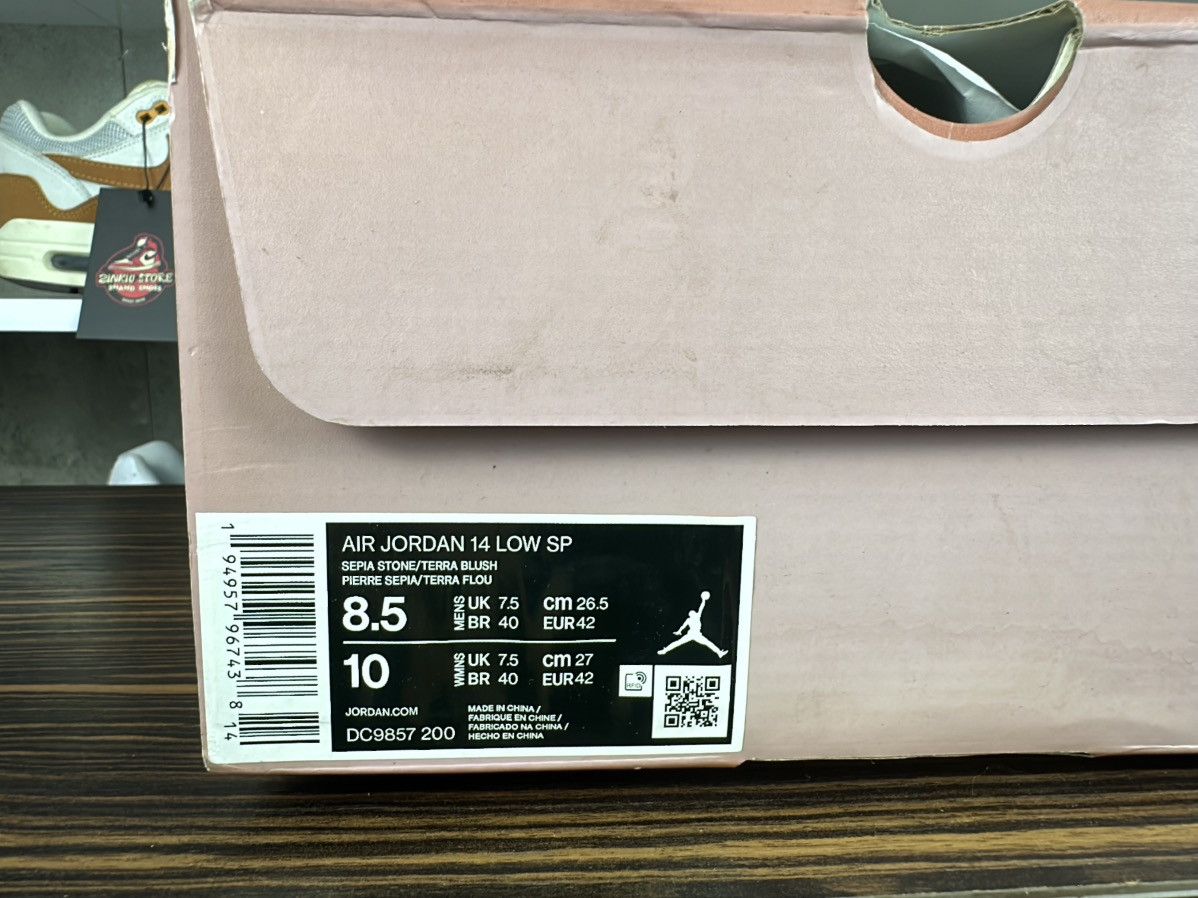 CLOT × Nike Jordan 14 X CLOT Size US 8.5 / EU 41-42 - 8 Thumbnail
