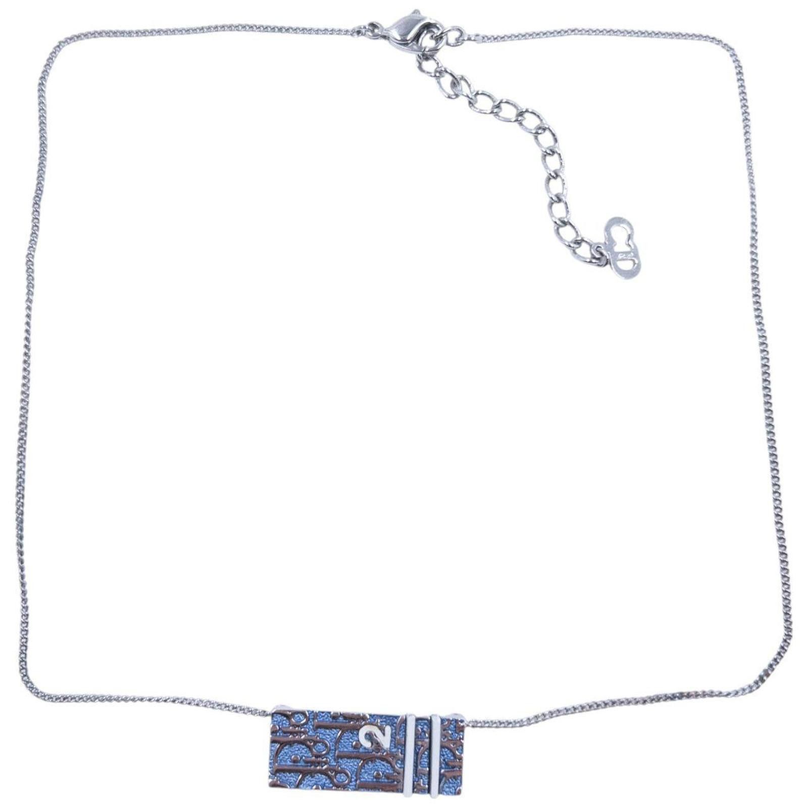 Christian Dior Monsieur Vintage Dior Monogram Number Necklace Size ONE SIZE - 1 Thumbnail
