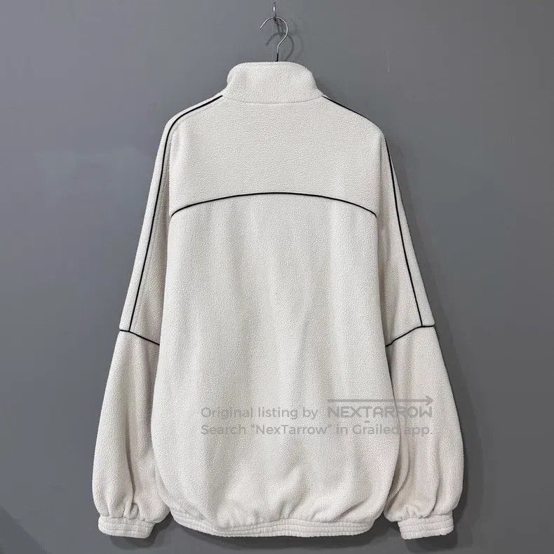 Balenciaga Balenciaga White fleece jacket Size US S / EU 44-46 / 1 - 3 Thumbnail