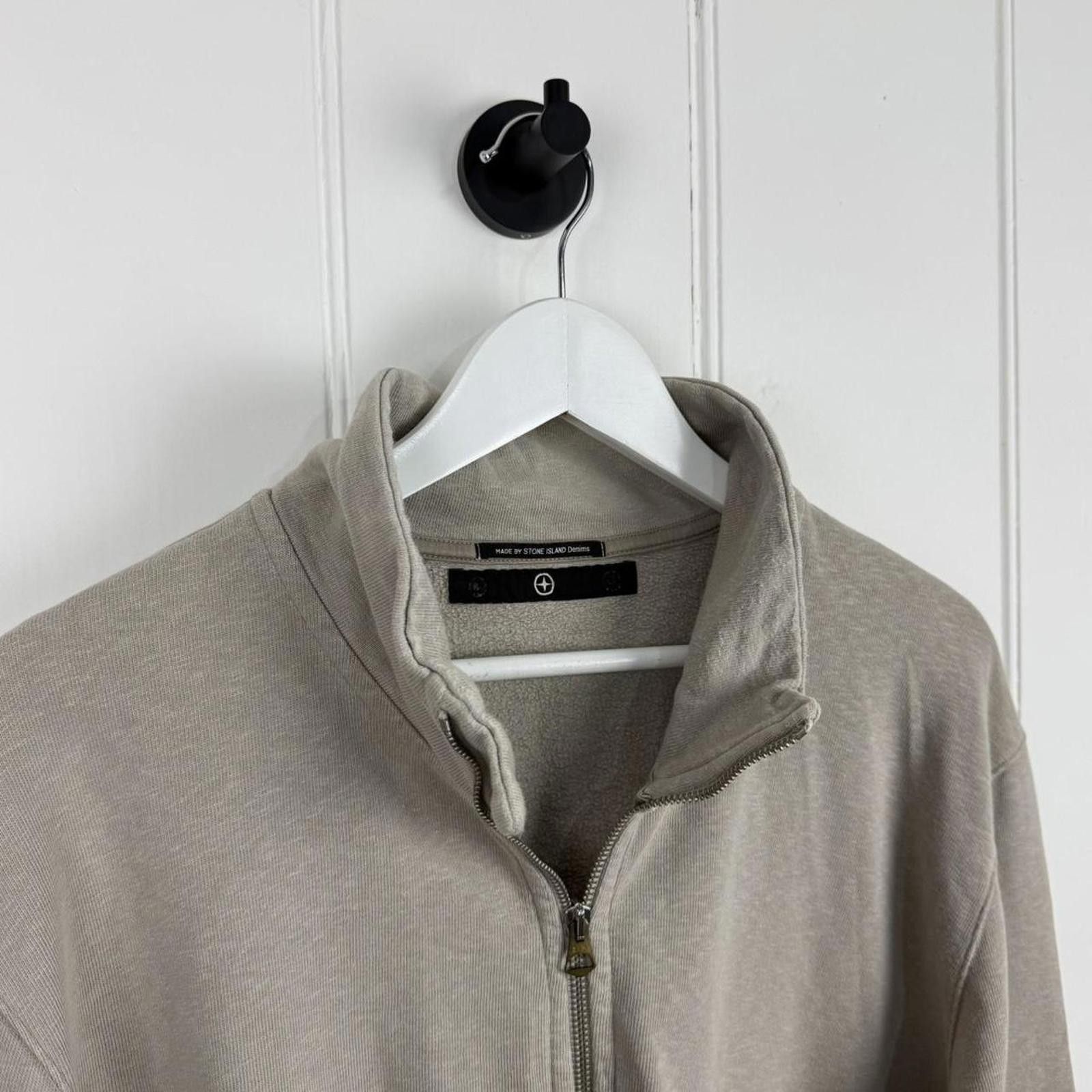 Stone Island Stone Island Denims Zip Jumper Size US XL / EU 56 / 4 - 3 Thumbnail