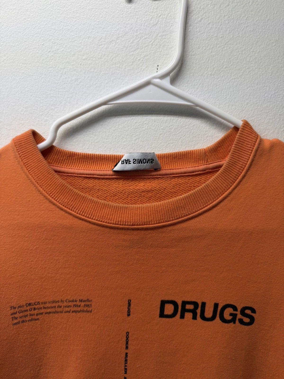Raf Simons Raf simons drugs crewneck fw Size US M / EU 48-50 / 2 - 2 Thumbnail