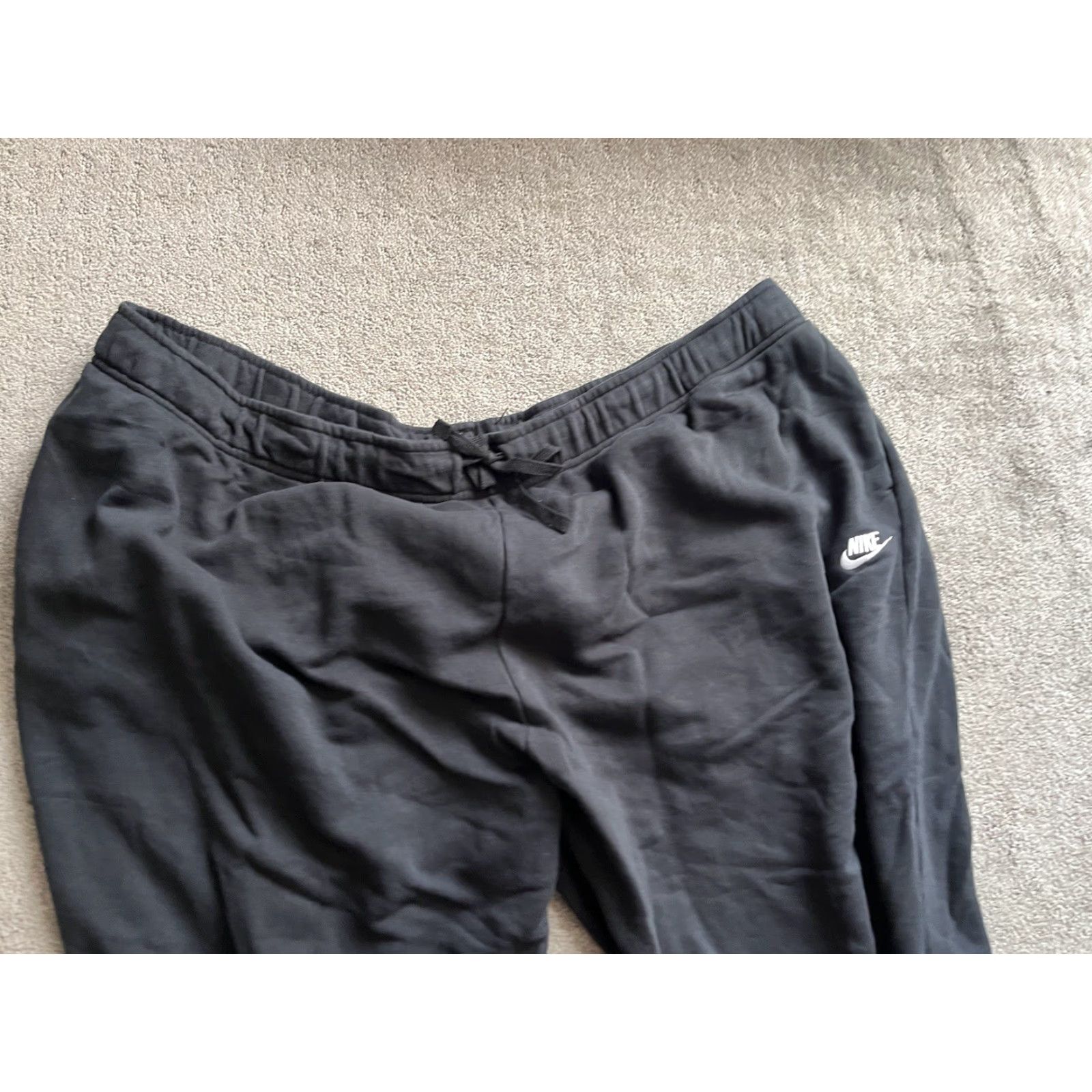 Nike Nike Sportswear Club Fleece Oversized Women's Sweatpants 4X DV5084 Black Size 40" / US 18 - 2 Thumbnail