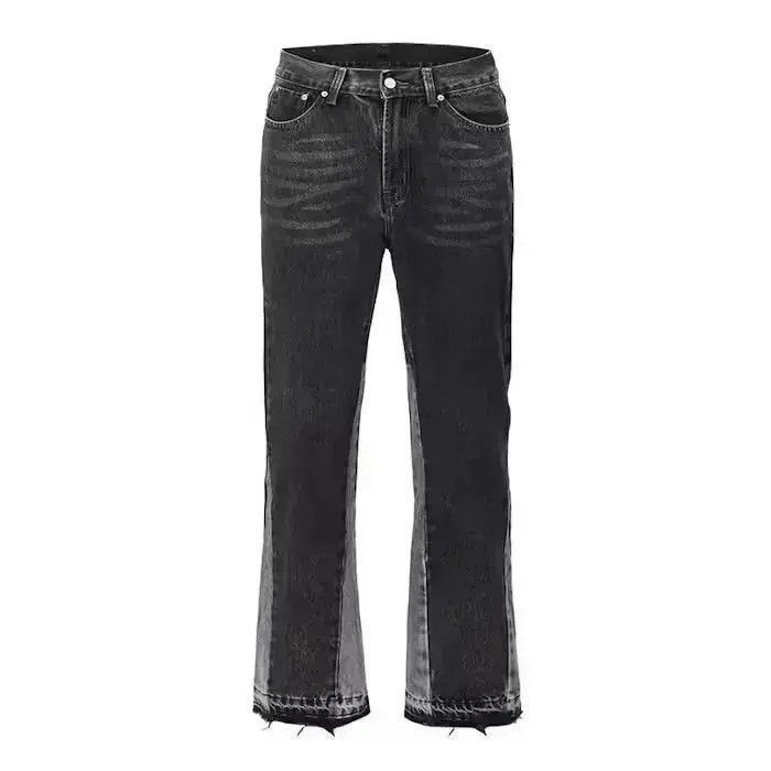 Japanese Brand Flared Bootcut Gray Denim Jeans Size US 32 / EU 48 - 5 Thumbnail