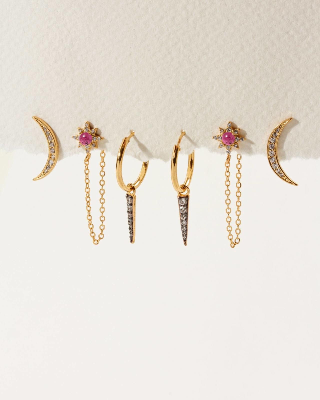 Other Luna Norte Twilight Earring Set - Tourmaline Size ONE SIZE - 1 Thumbnail