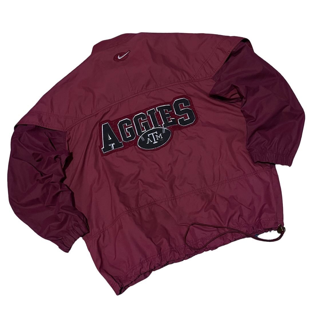 Nike × Vintage WINDBREAKER VINTAGE “TEAM NIKE: AGGIES ATM” Size US L / EU 52-54 / 3 - 2 Thumbnail