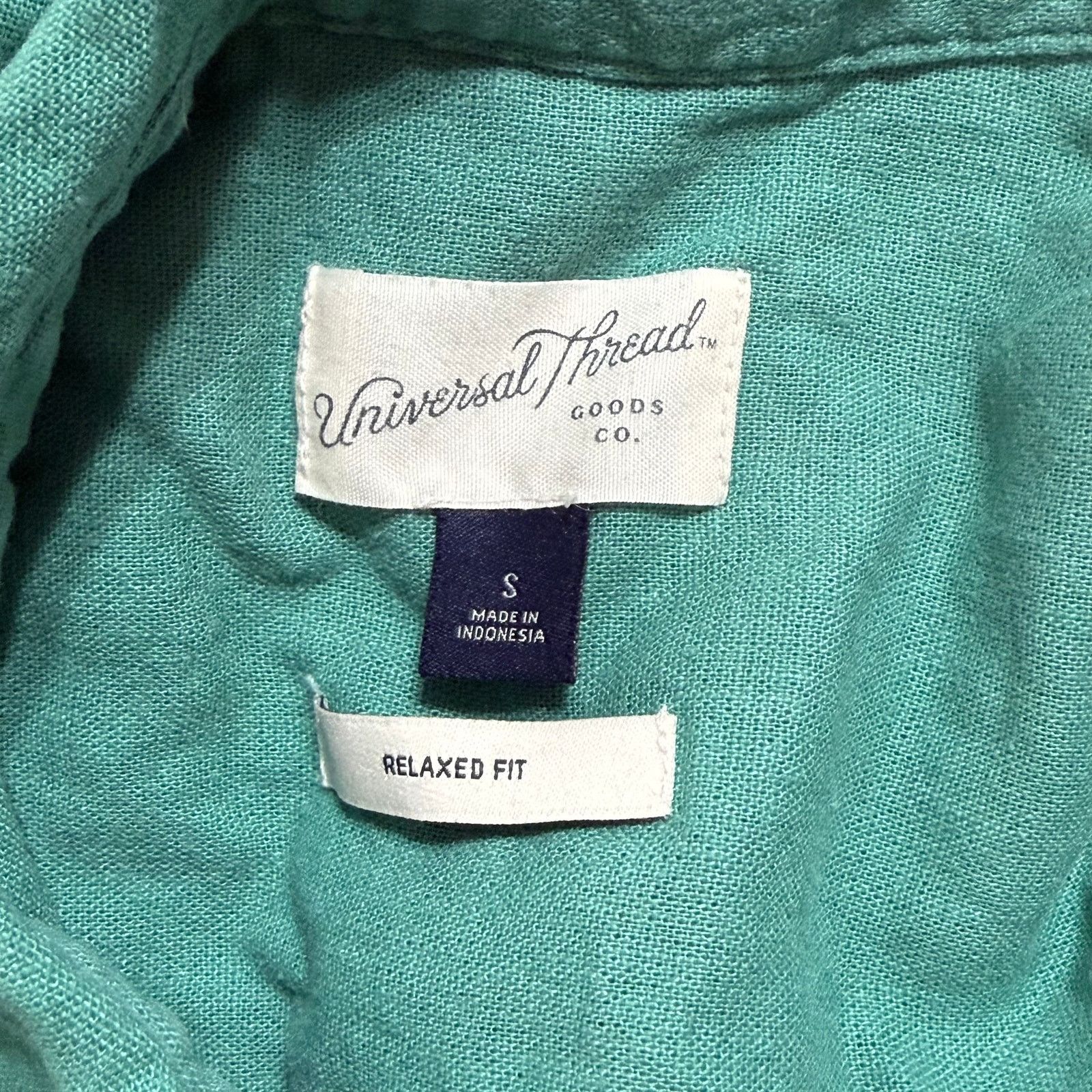 Other Universal Thread Teal Button-Down Shirt | Sz S Size S / US 4 / IT 40 - 5 Thumbnail