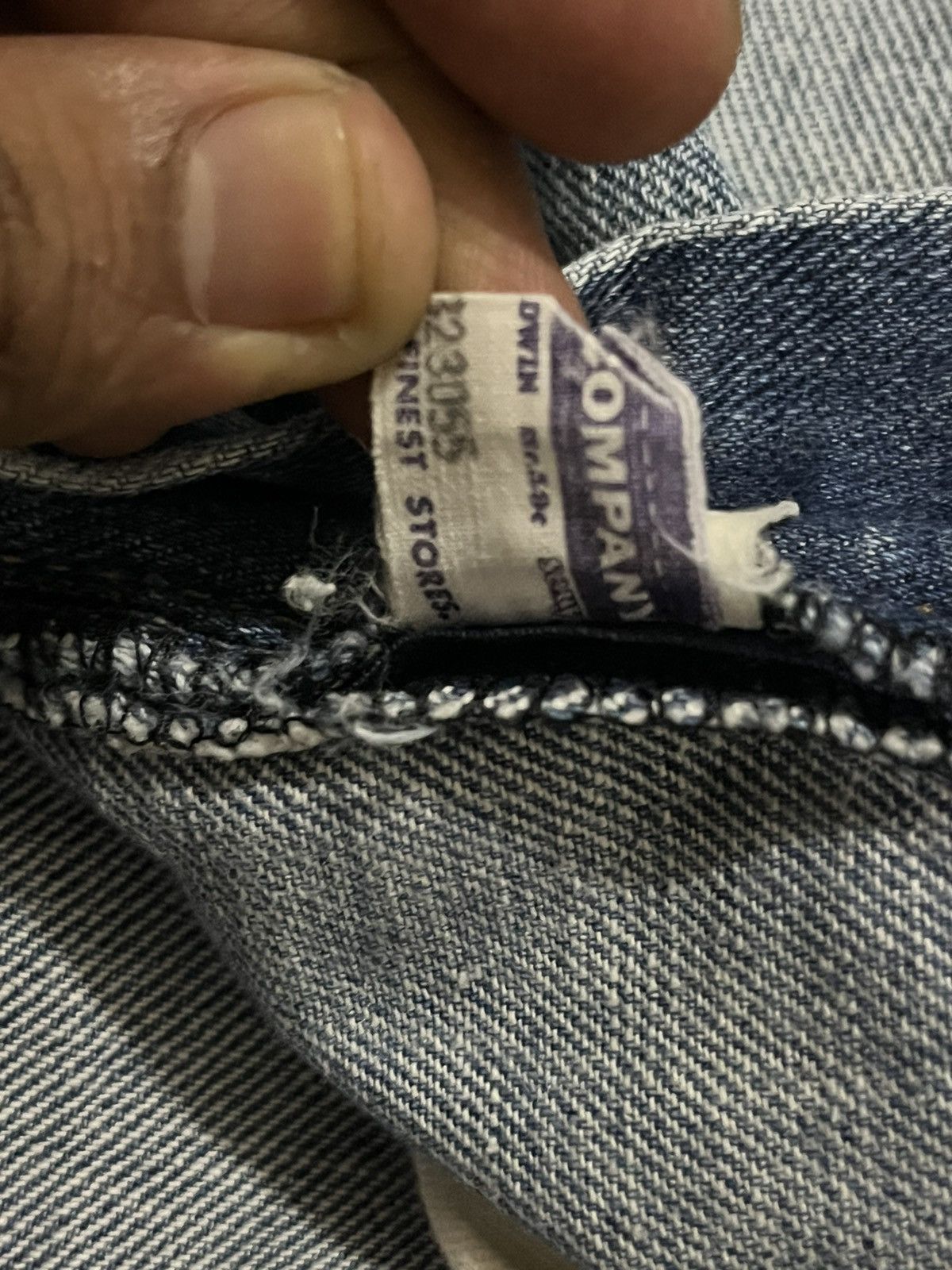 Edwin Vintage Edwin Distressed Denim Size US 32 / EU 48 - 12 Thumbnail