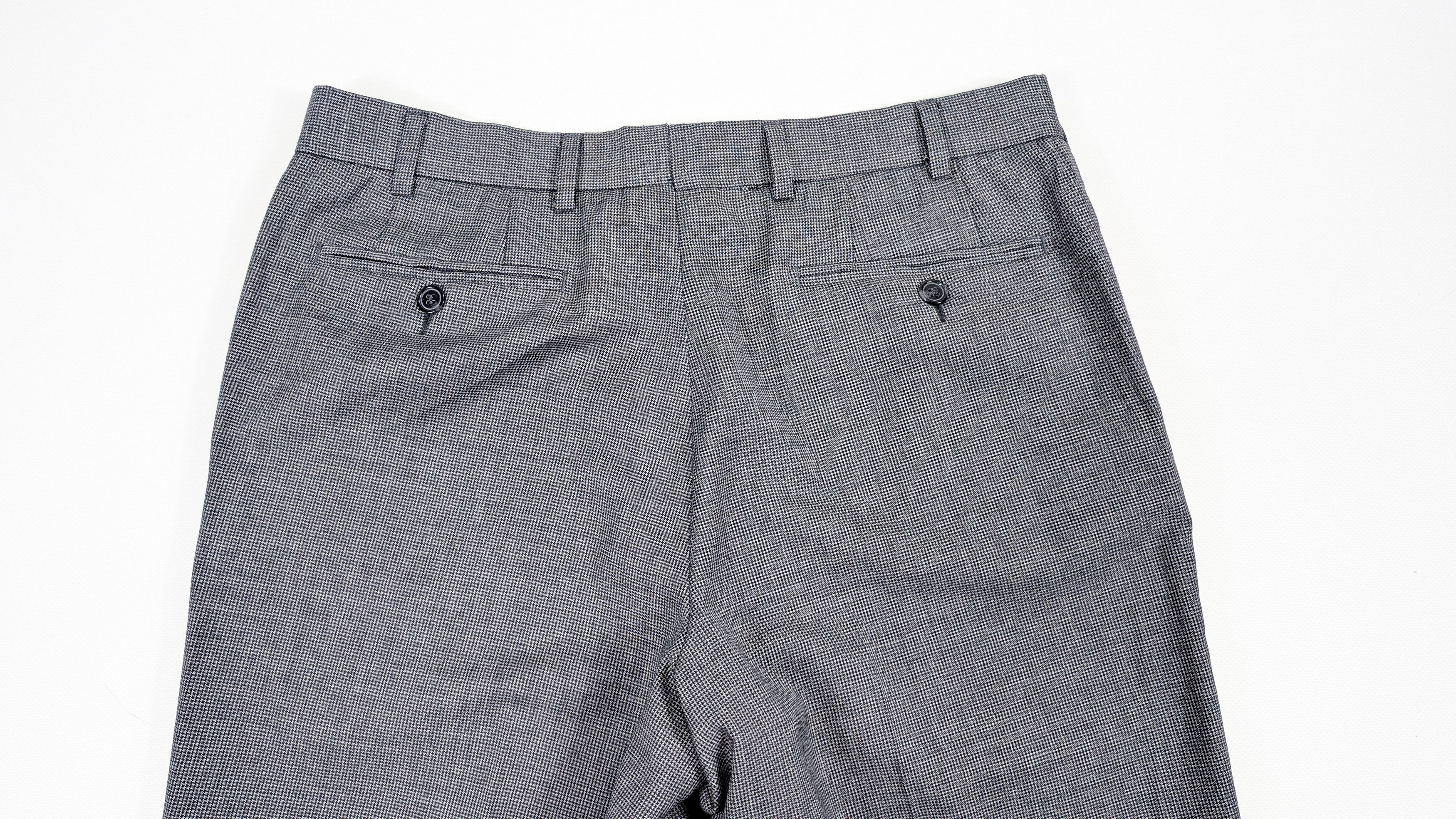 Suitsupply Suitsupply Gray Houndstooth 110's Wool Suit Size 36R Size 36R - 13 Thumbnail