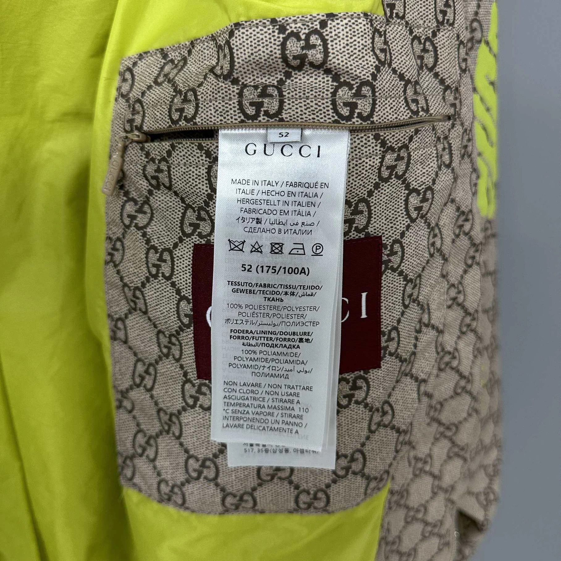 Gucci GUCCI 2025 New Red Label Graffiti All Over Print Jacket Size US L / EU 52-54 / 3 - 4 Thumbnail
