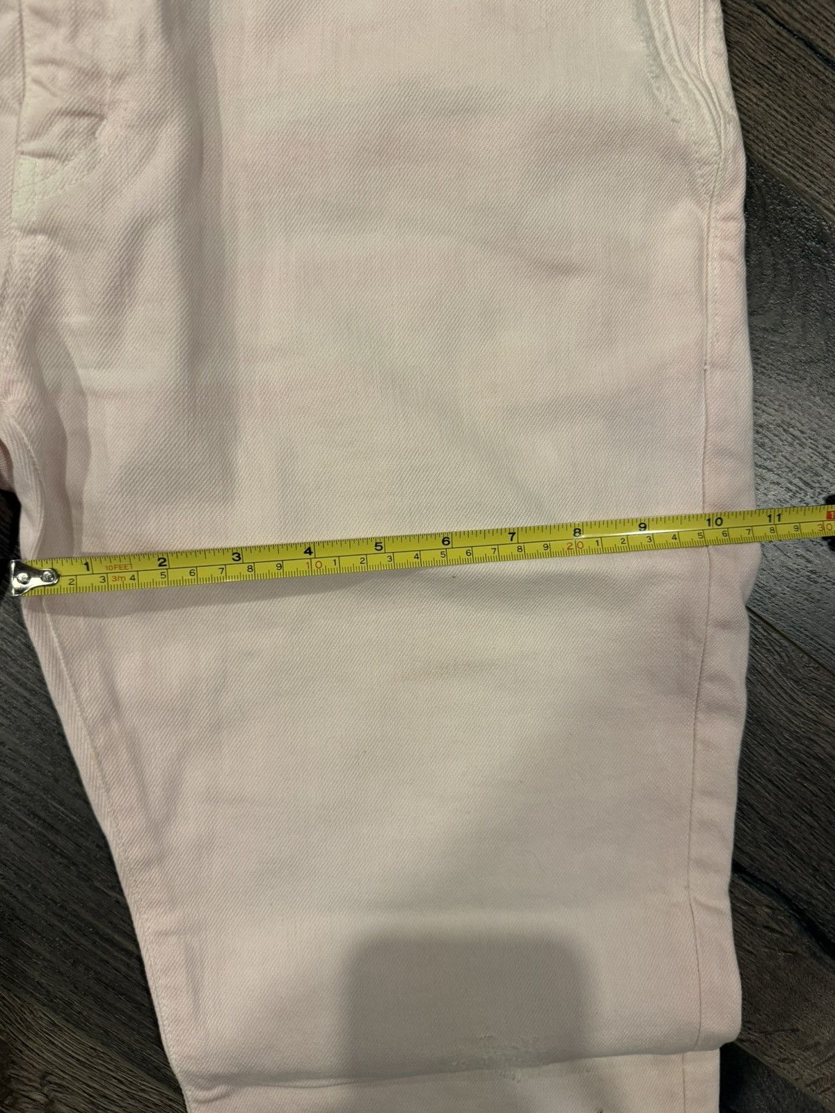 Saint Laurent Paris Light Pink SLP Jeans Size US 33 - 10 Thumbnail
