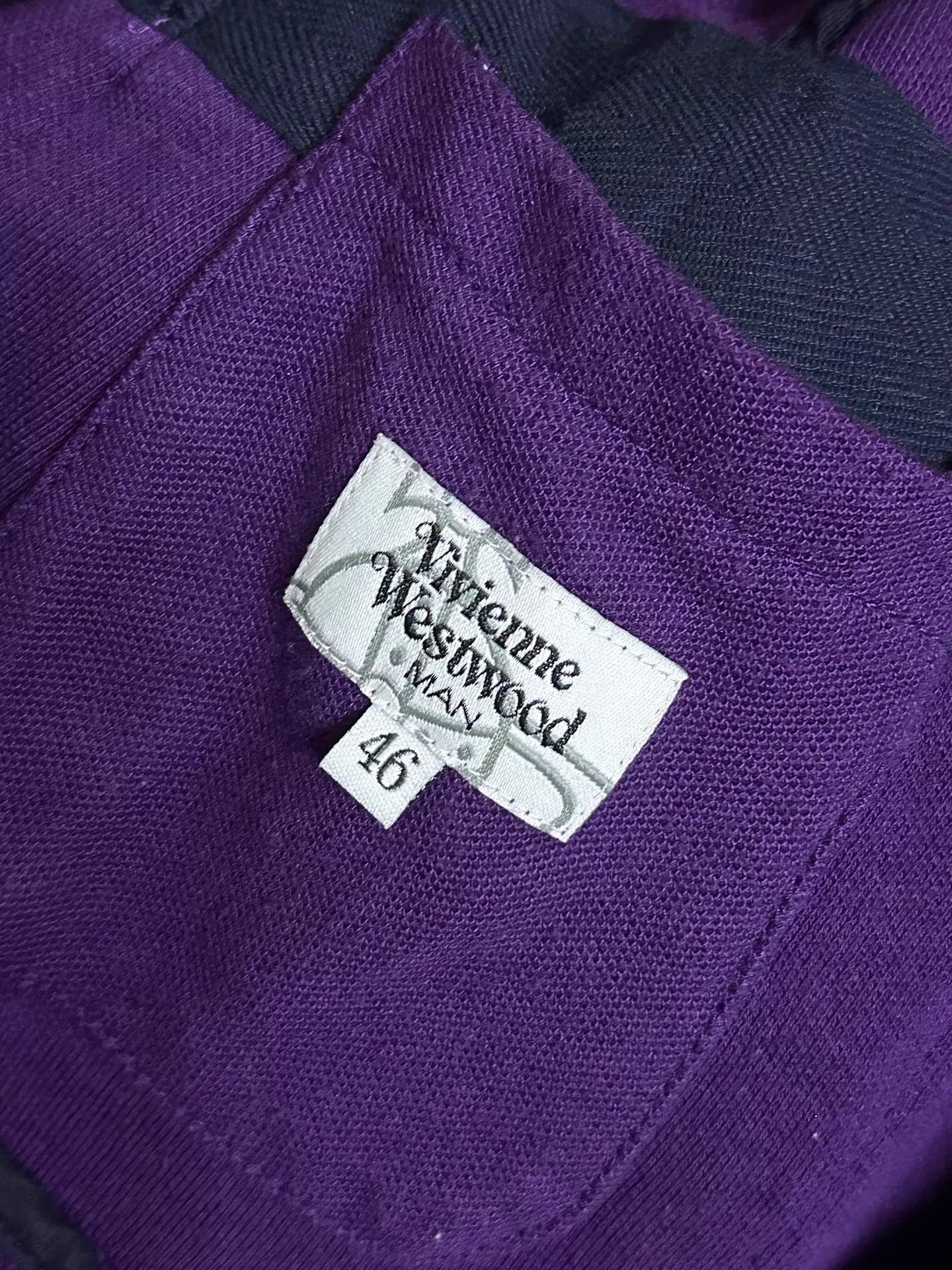 Vivienne Westwood Vivienne Westwood 90s Preppy Purple Navy Crest Jacket Size US S / EU 44-46 / 1 - 6 Thumbnail