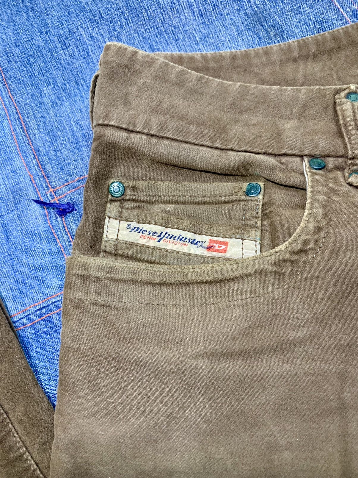 Diesel Vintage Brown Diesel pants Size US 31 - 2 Thumbnail