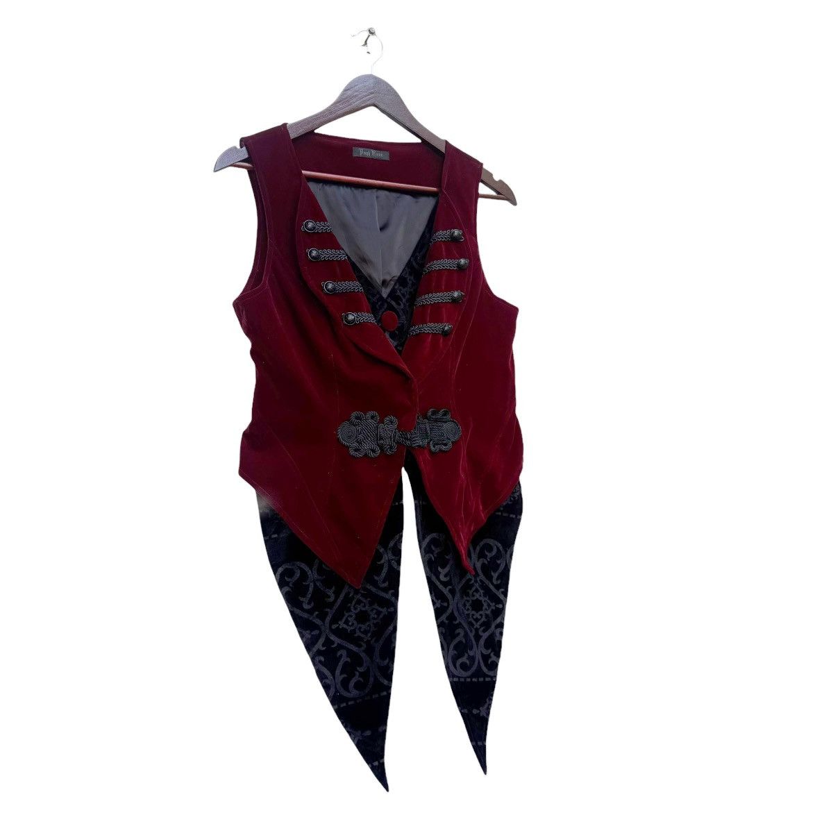 Japanese Brand × Other × Seditionaries Velvelt Punk Rave Vest Size US L / EU 52-54 / 3 - 3 Thumbnail