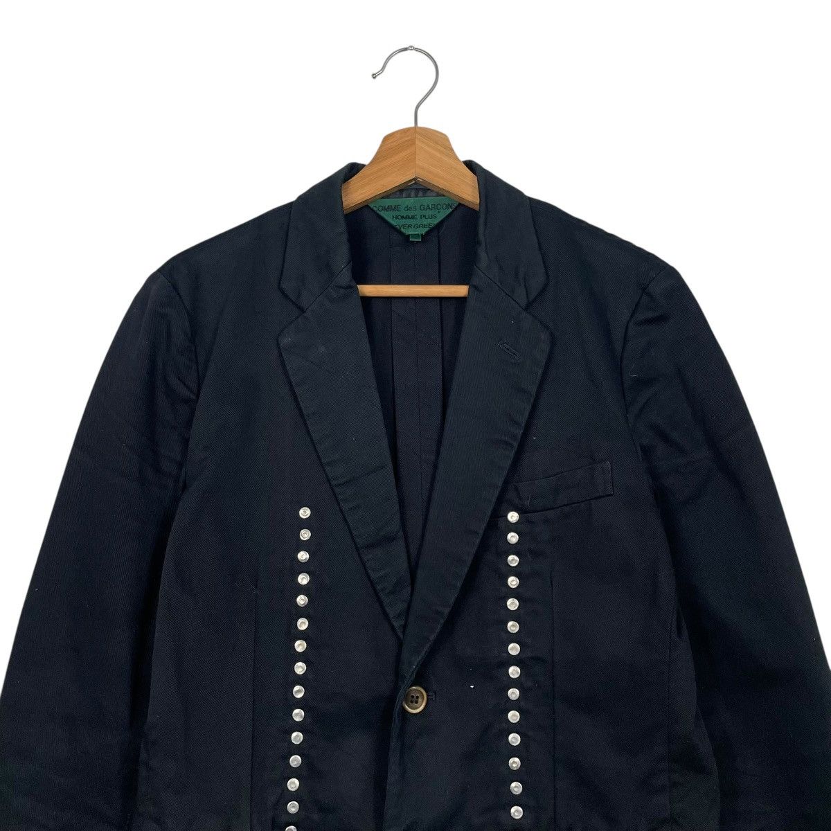 Comme des Garcons Homme Plus Comme Des Garcons Hoome Plus Evergreen Studded Jacket Size US S / EU 44-46 / 1 - 2 Thumbnail