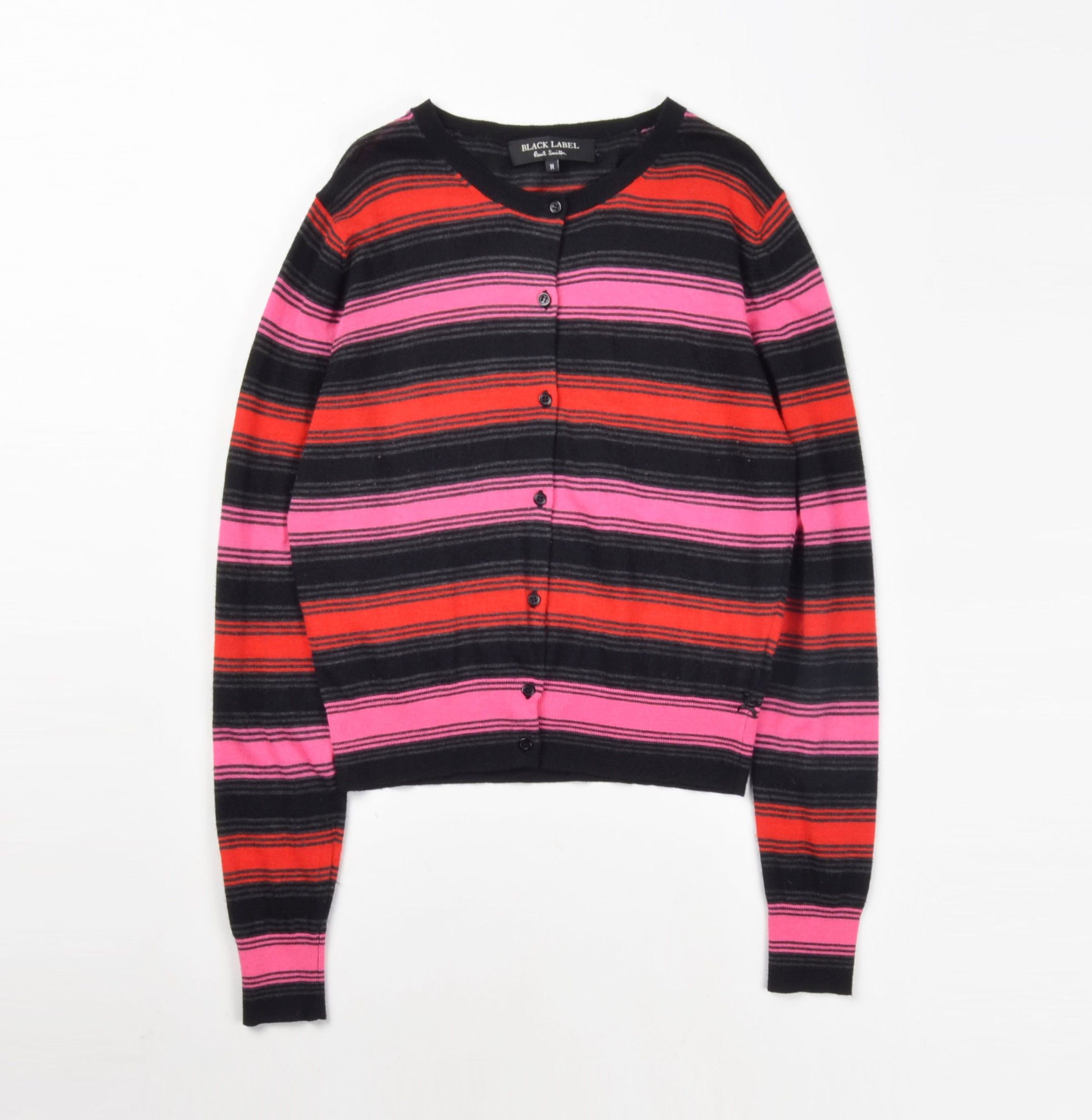 Paul Smith Paul Smith Black Label Wool Striped Kidcore Cardigan Size M / US 6-8 / IT 42-44 - 1 Thumbnail