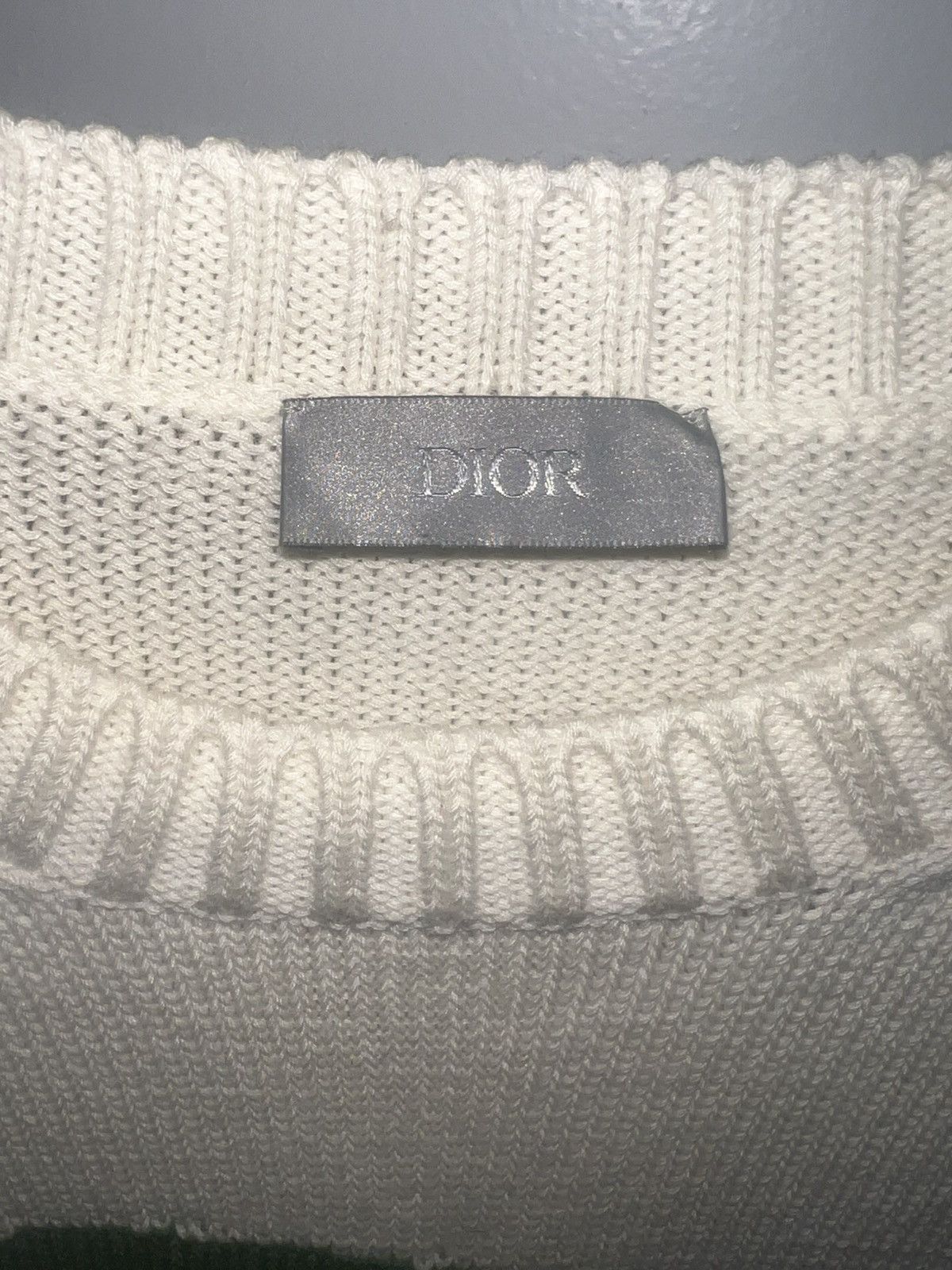 Dior × Travis Scott Dior x Cactus Jack oversized sweater “Ecru” Size US M / EU 48-50 / 2 - 7 Thumbnail