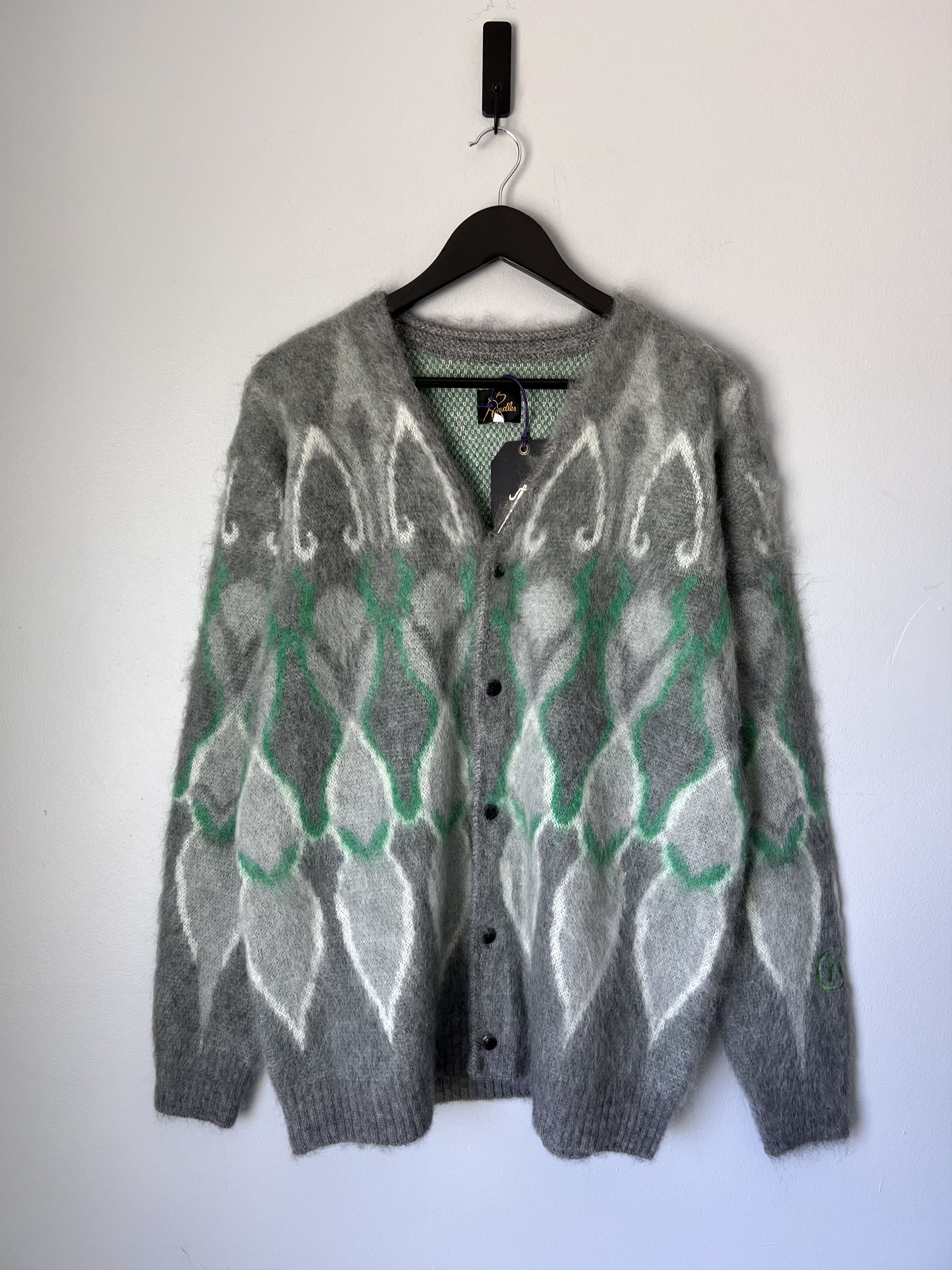 Needles Needles x Hidden NY Mohair Shawl Collar Gown Knit