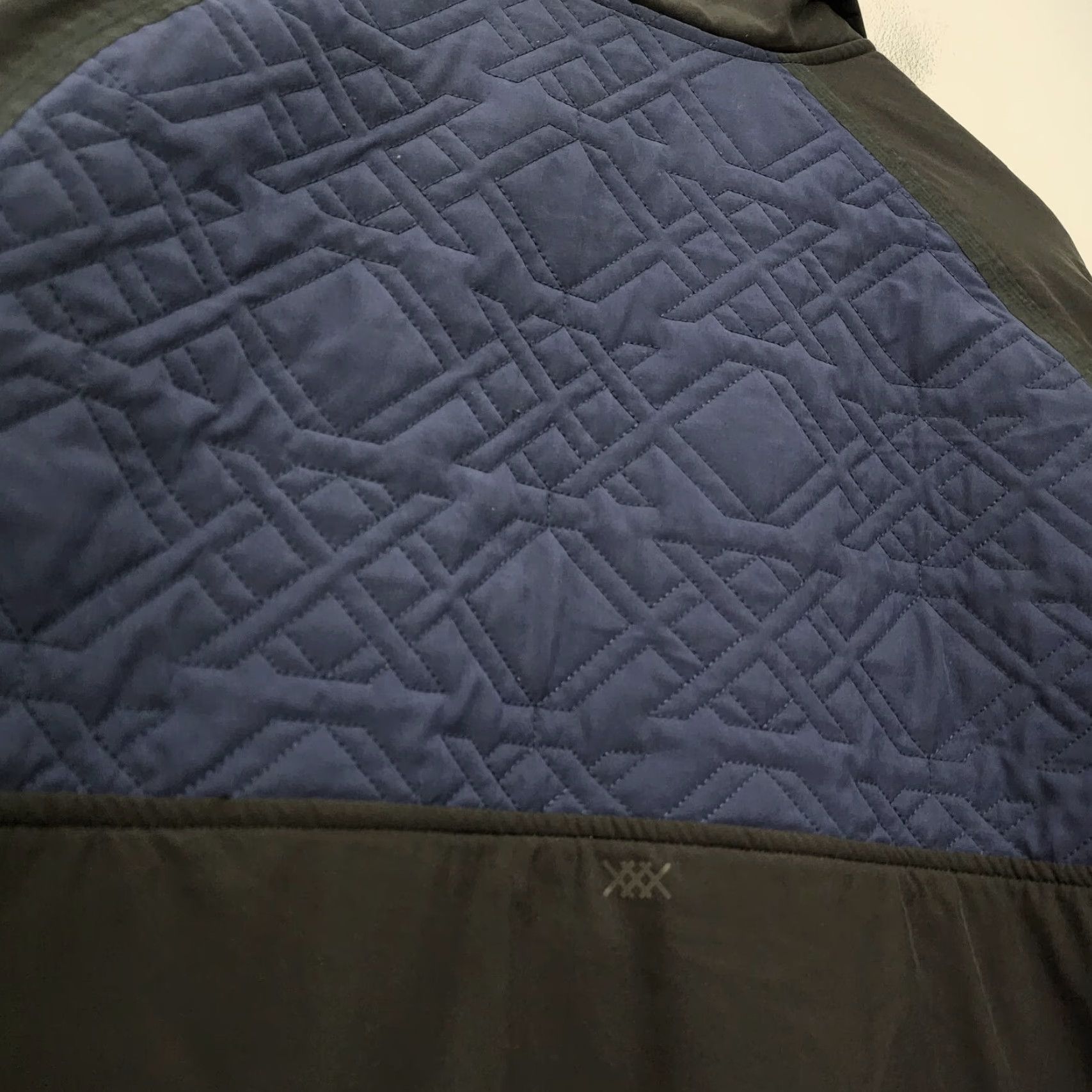 Rhone Rhone Jacket Mens Large Black Midtown Full Zip Quilted Blue Front Zip, Regular Size, Jacket, Men Size US L / EU 52-54 / 3 - 7 Thumbnail