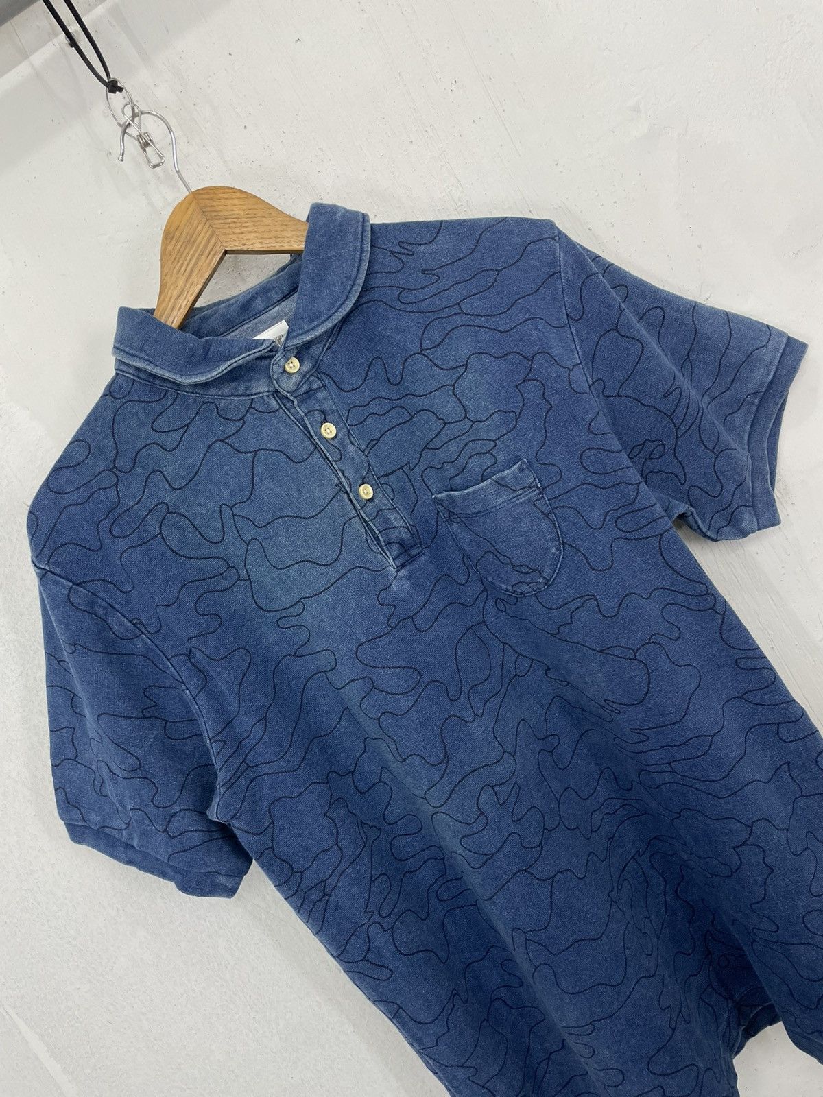 Japanese Brand Graniph Earth Geometry Leonardo Da Vinci Paints Size US L / EU 52-54 / 3 - 3 Thumbnail