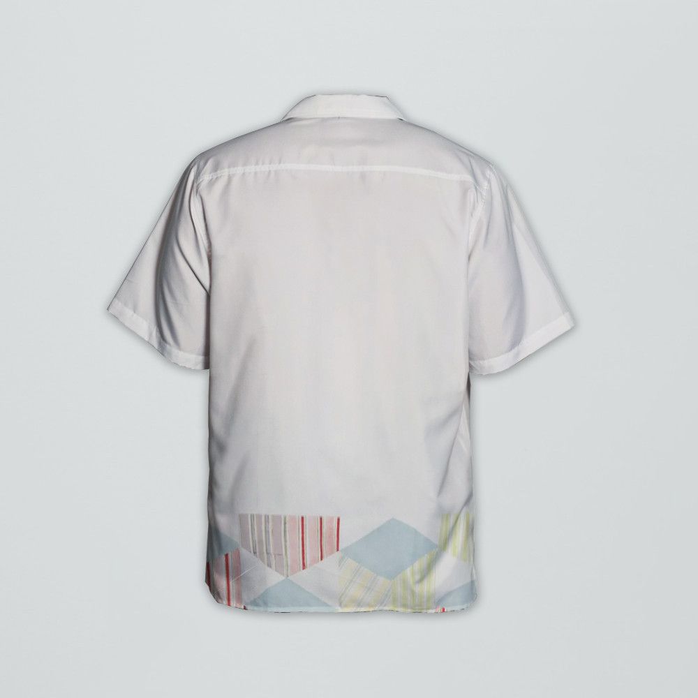 Designer Men's White Greetings Shirt Size US M / EU 48-50 / 2 - 3 Thumbnail