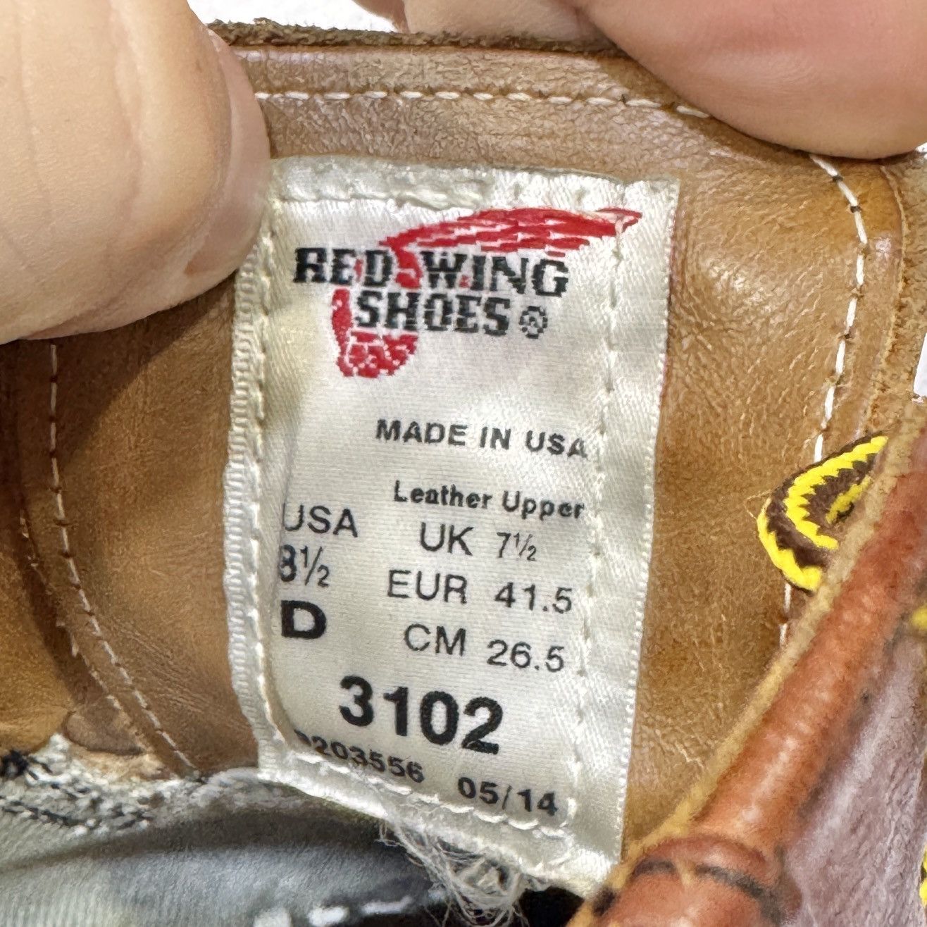 Red Wing Red Wing Postman Oxfords 3102 2014 US8.5 UK7.5 Size US 8.5 / EU 41-42 - 11 Thumbnail