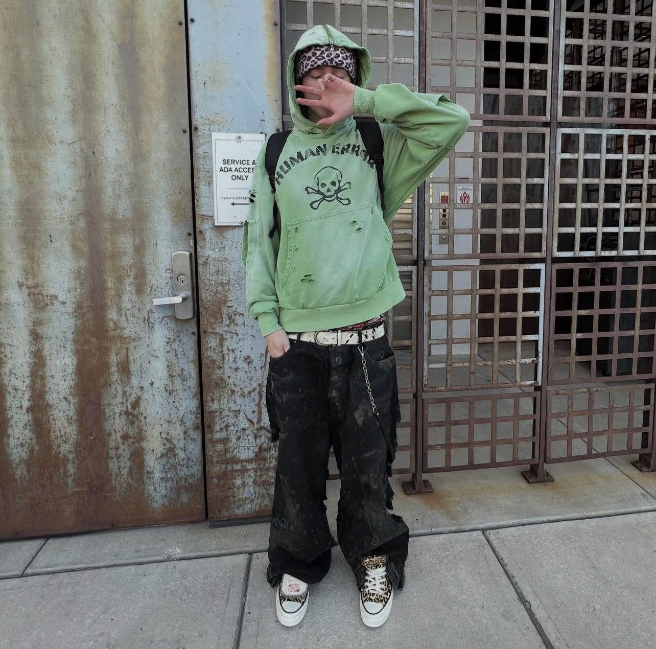 Japanese Brand Human Error Flawless Hoodie Size US XL / EU 56 / 4 - 3 Thumbnail