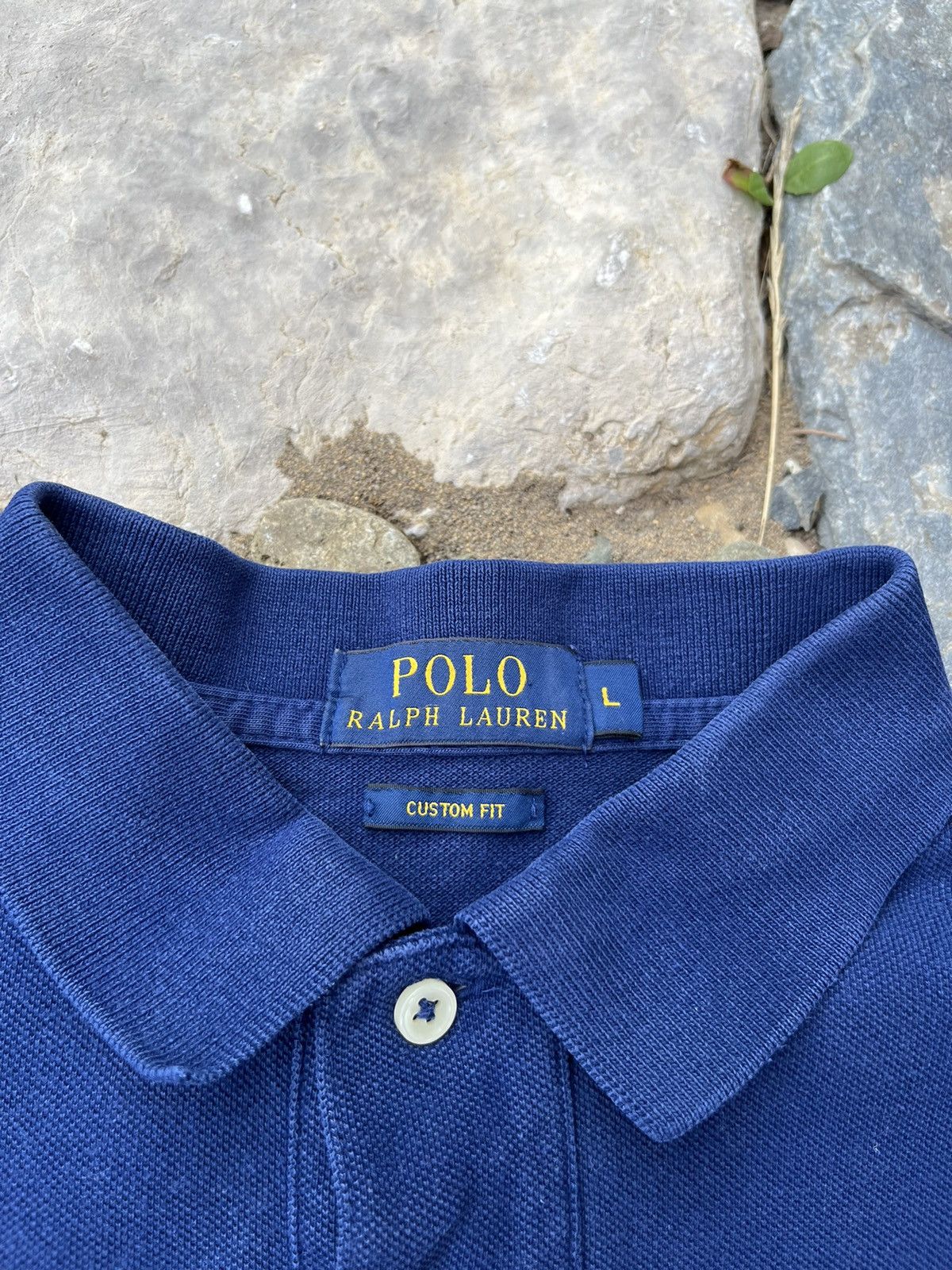Polo Ralph Lauren × Ralph Lauren Polo Ralph Lauren striped tee t-shirt y2k chest small pony Size US L / EU 52-54 / 3 - 11 Thumbnail
