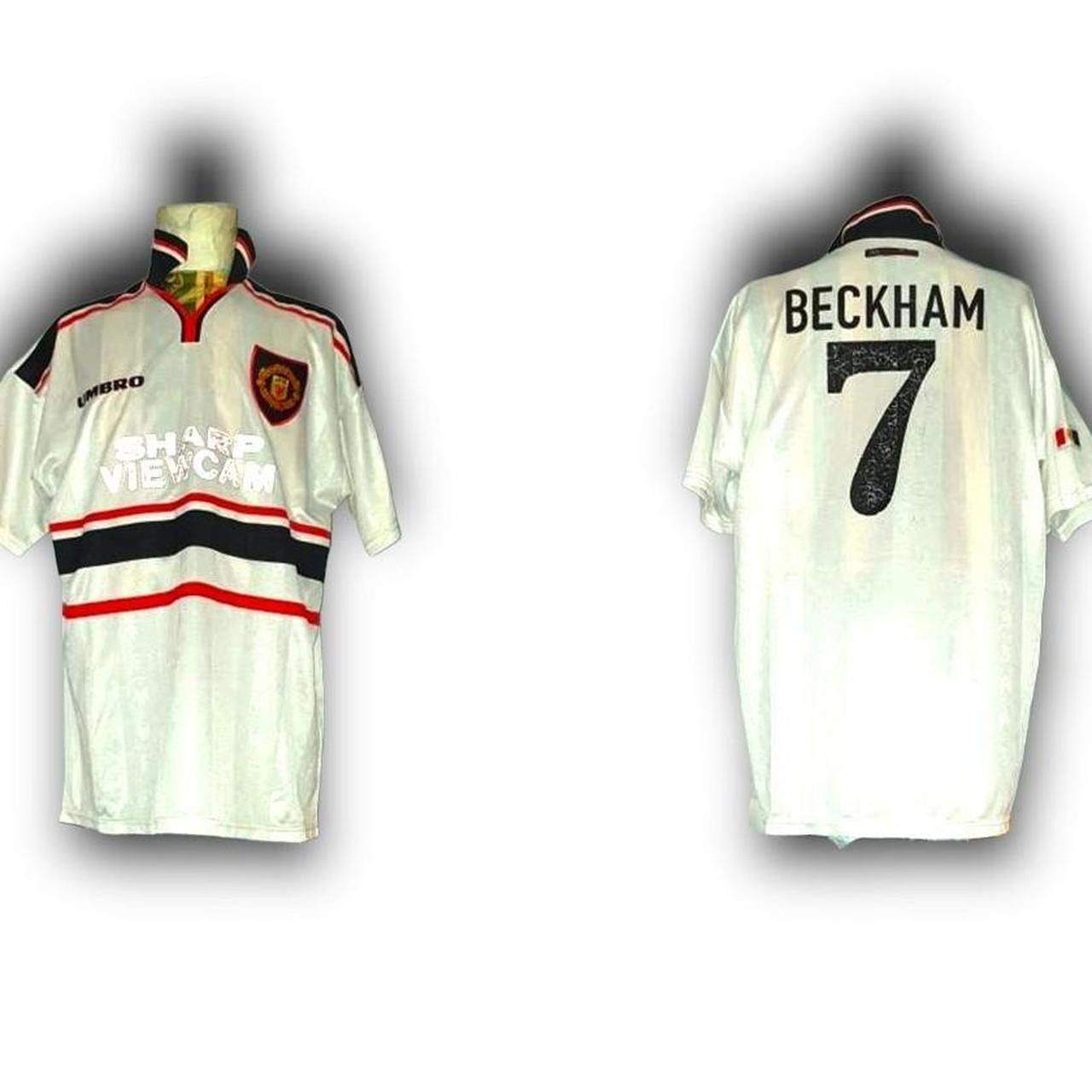 Umbro Manchester United England 1997 1998 1999 Away Shirt Jersey Size US XL / EU 56 / 4 - 1 Thumbnail