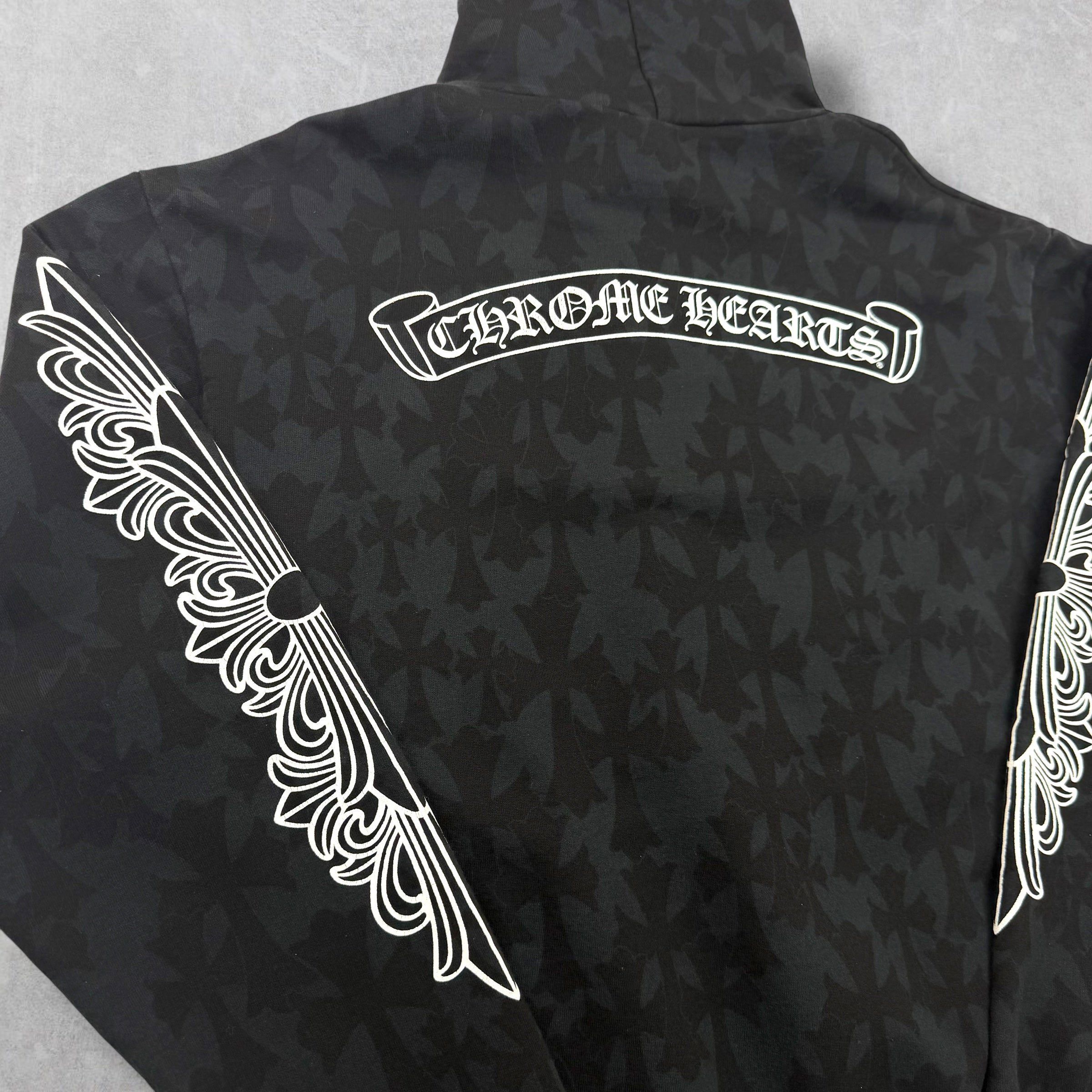 Chrome Hearts Chrome Hearts Monogram Cemetery Hoodie Small Size US S / EU 44-46 / 1 - 4 Thumbnail