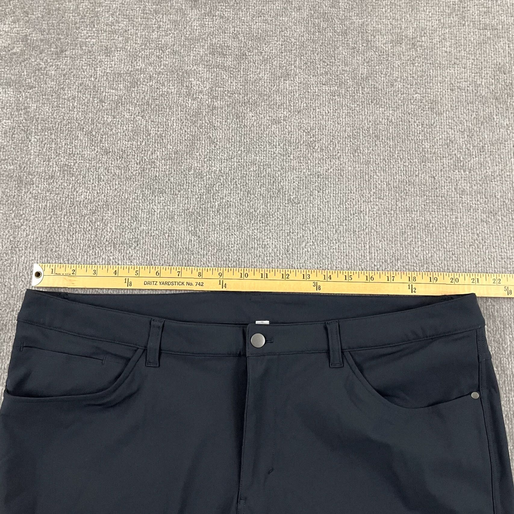 Lululemon Lululemon Mens ABC Pants 40 x 31 Classic Fit Navy Blue Performance Chino Travel Size US 40 / EU 56 - 5 Thumbnail