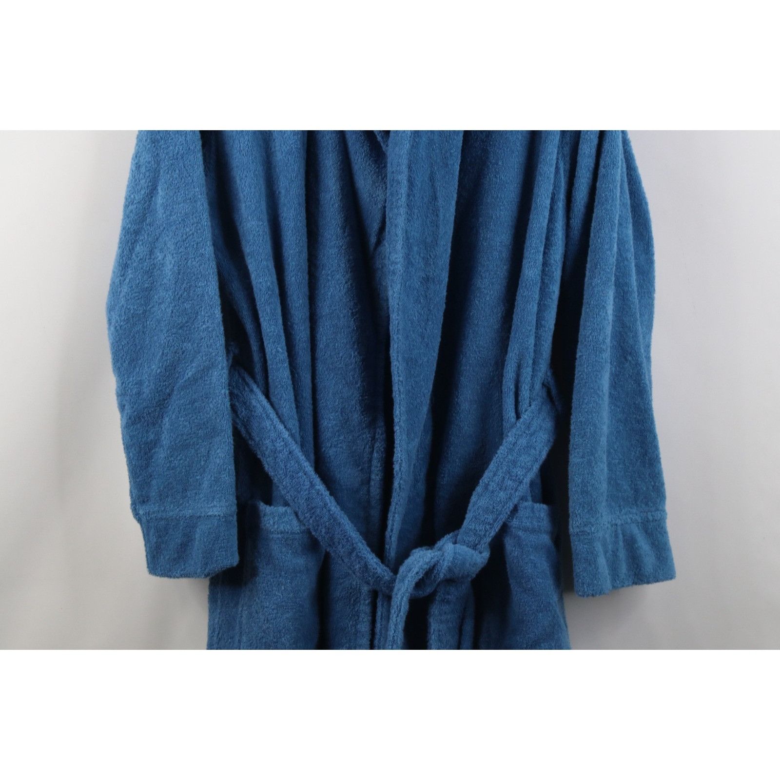 L.L. Bean Vintage 90s Y2K LL Bean Belted Terry Cloth Bath Robe Size US M / EU 48-50 / 2 - 3 Thumbnail