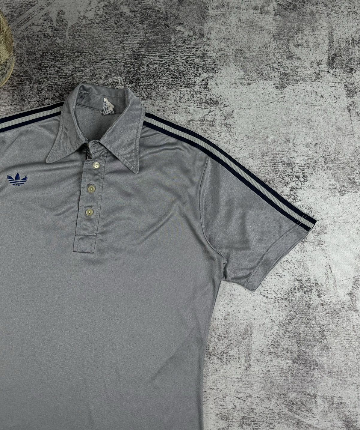 Adidas Adidas Ventex Made in France 70S - 80S Jersey T Shirt Tee Size US S / EU 44-46 / 1 - 5 Thumbnail
