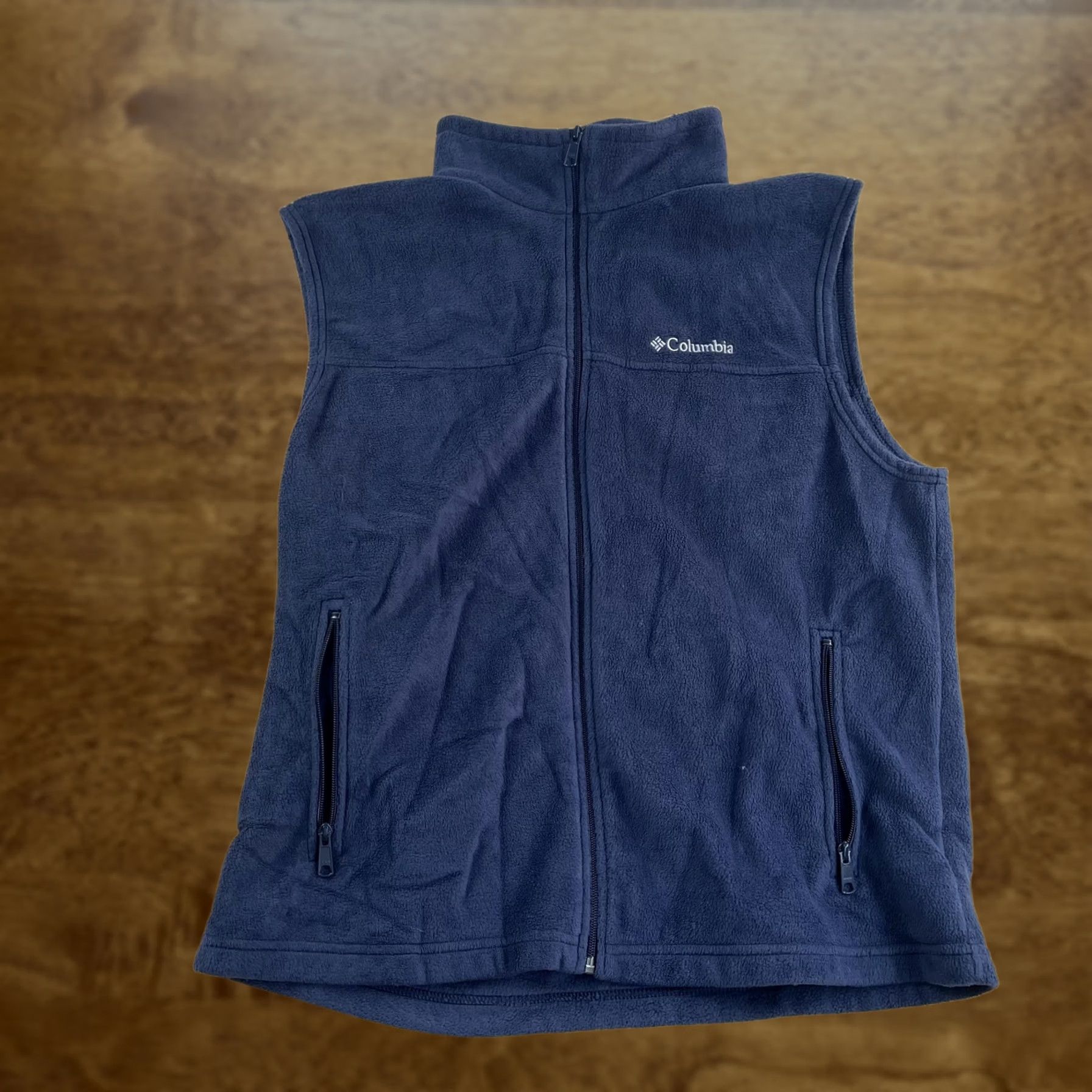 Vintage Columbia Vest Mens XL Blue Fleece Full Zip Pockets Casual Outdoor Warm Jacket/Coat Length Mid-Length Standing Collar Zipper Pocket Size US XL / EU 56 / 4 - 1 Thumbnail