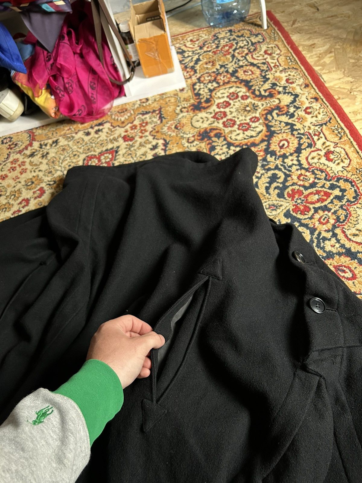 Yohji Yamamoto Archive Yohji Yamamoto coat very rate item avangarde Size US M / EU 48-50 / 2 - 4 Thumbnail