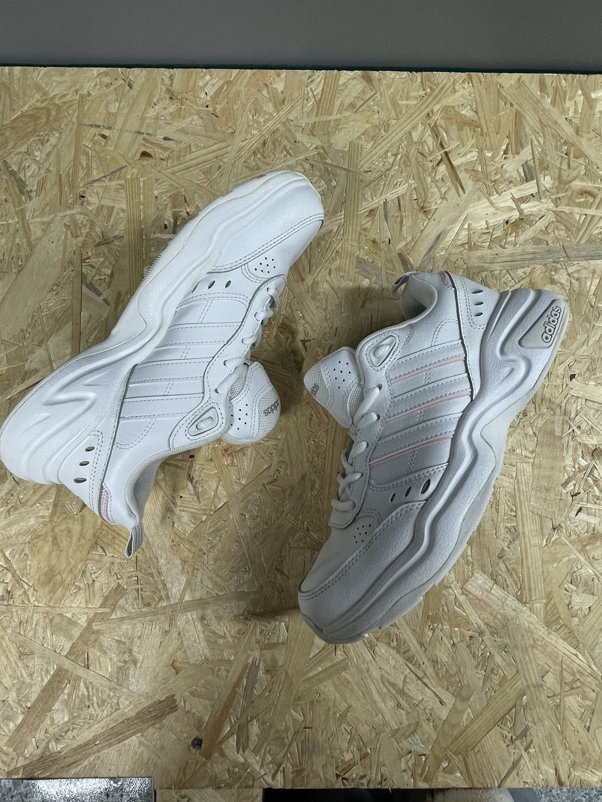 Adidas adidas Strutter White Silver Pink Women Cross Size US 7 / IT 37 - 2 Thumbnail