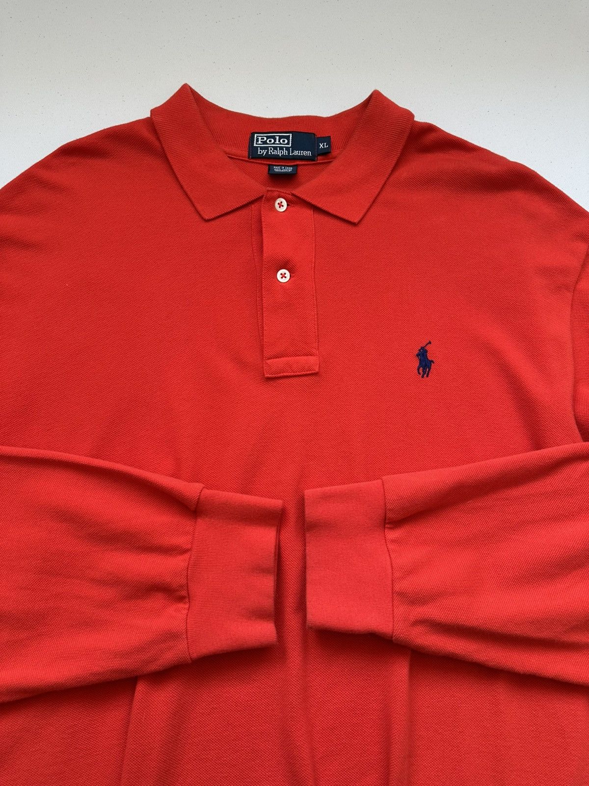 Polo Ralph Lauren × Rugby Ralph Lauren × Vintage Vintage Y2k Polo Ralph Lauren Rugby Shirt Size US XL / EU 56 / 4 - 5 Thumbnail