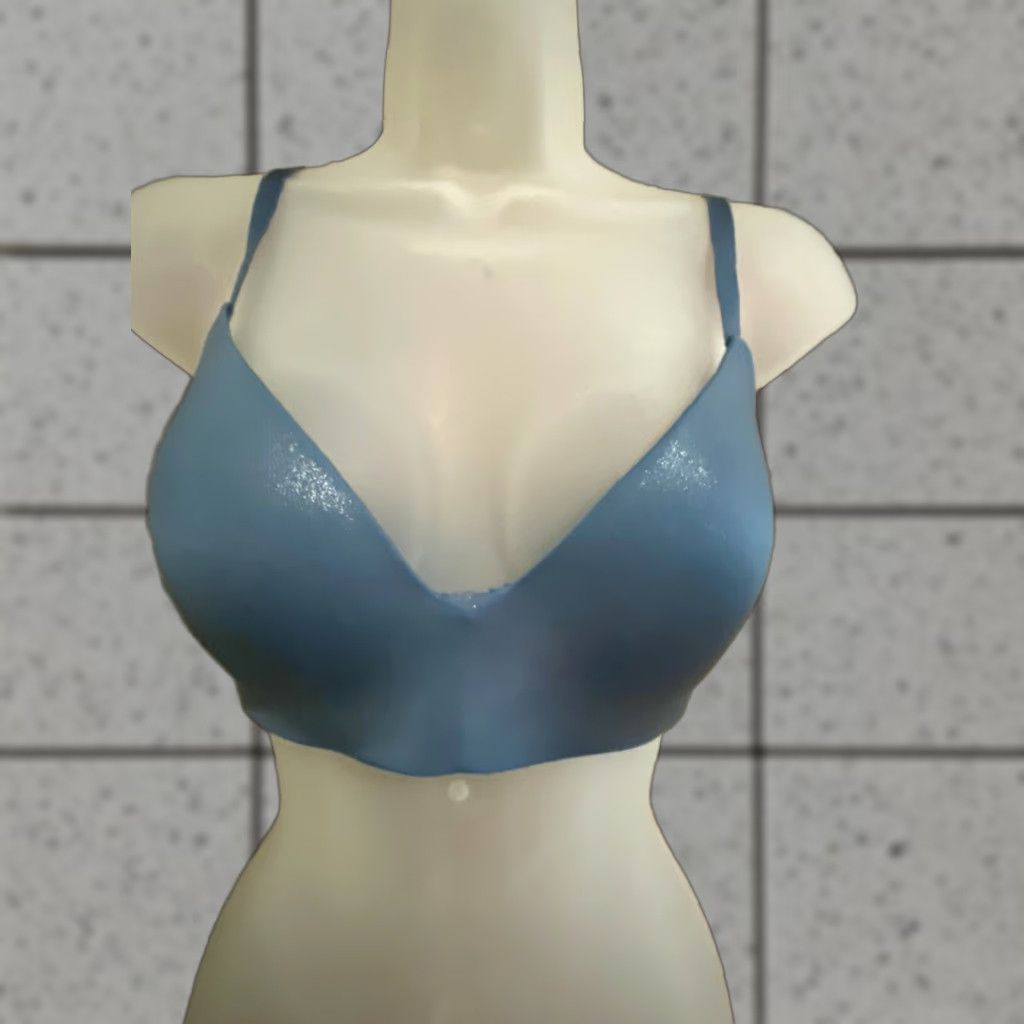 Victoria's Secret Victoria's Secret Bra Womens No Wire Blue 34D Size ONE SIZE - 1 Thumbnail