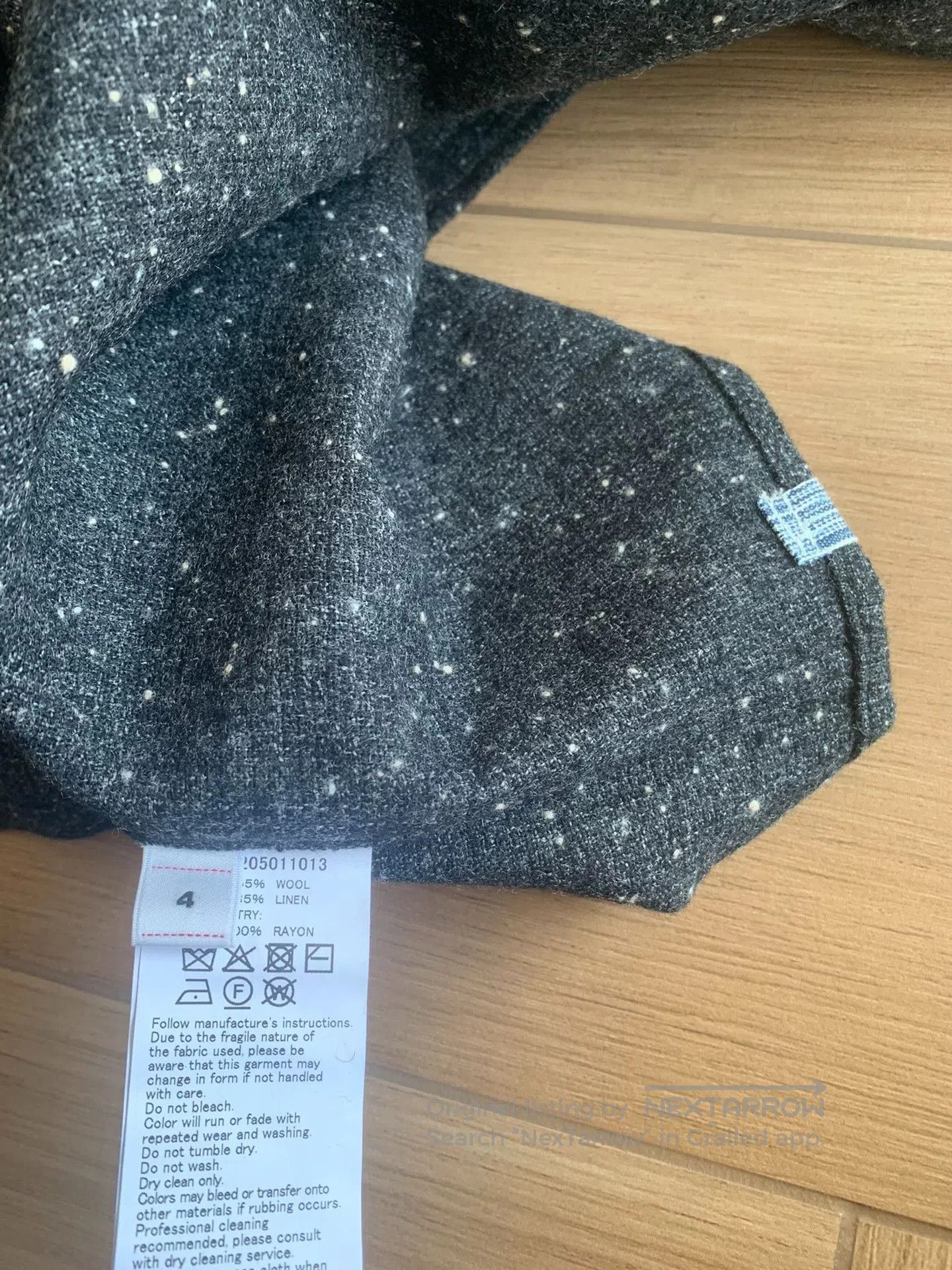 Visvim VISVIM LUMBER TWEED L/S 25AW. Size US XL / EU 56 / 4 - 6 Thumbnail