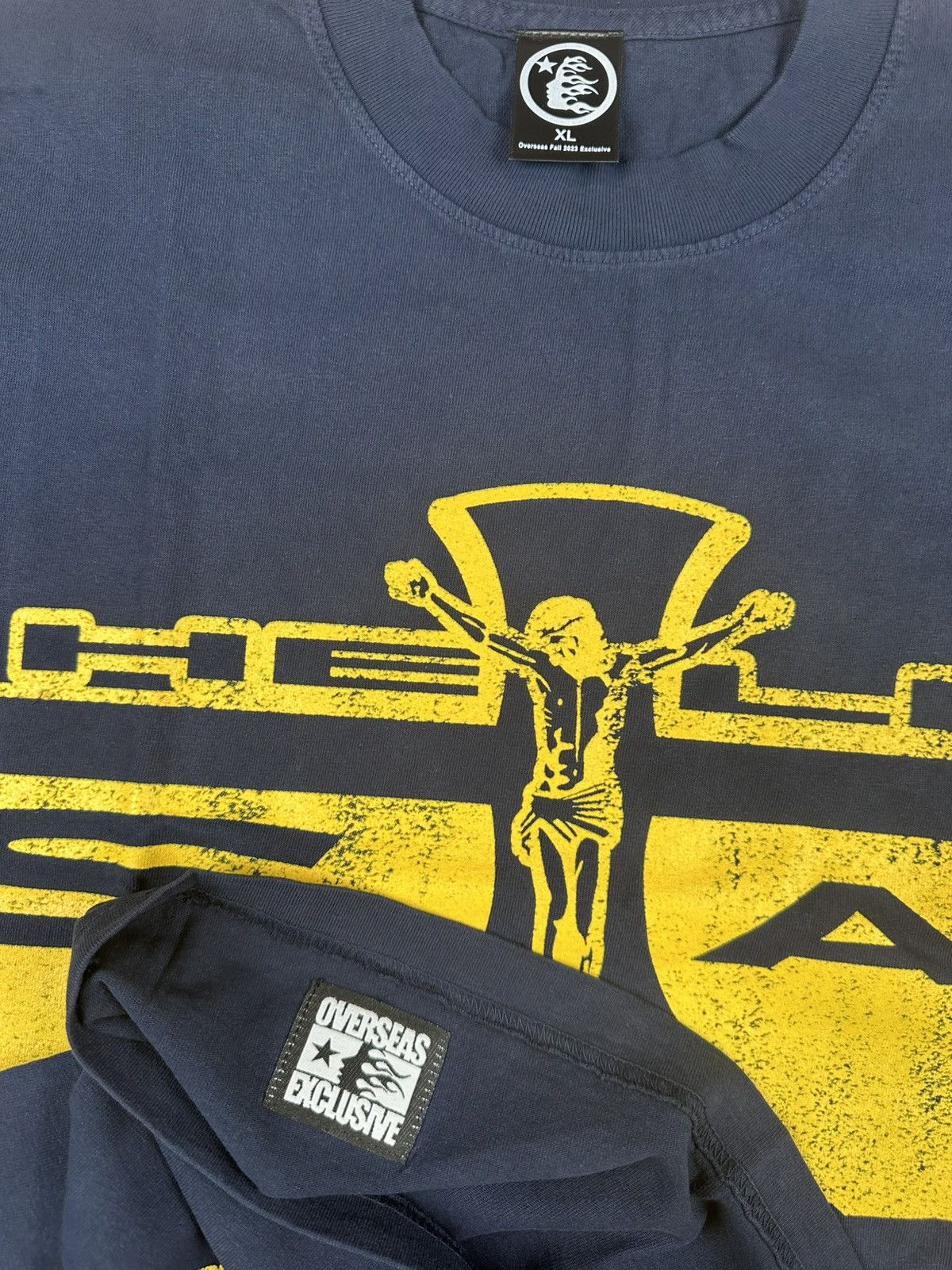 HELLSTAR Hellstar Overseas Collection Jesus T-shirt Size US XL / EU 56 / 4 - 3 Thumbnail