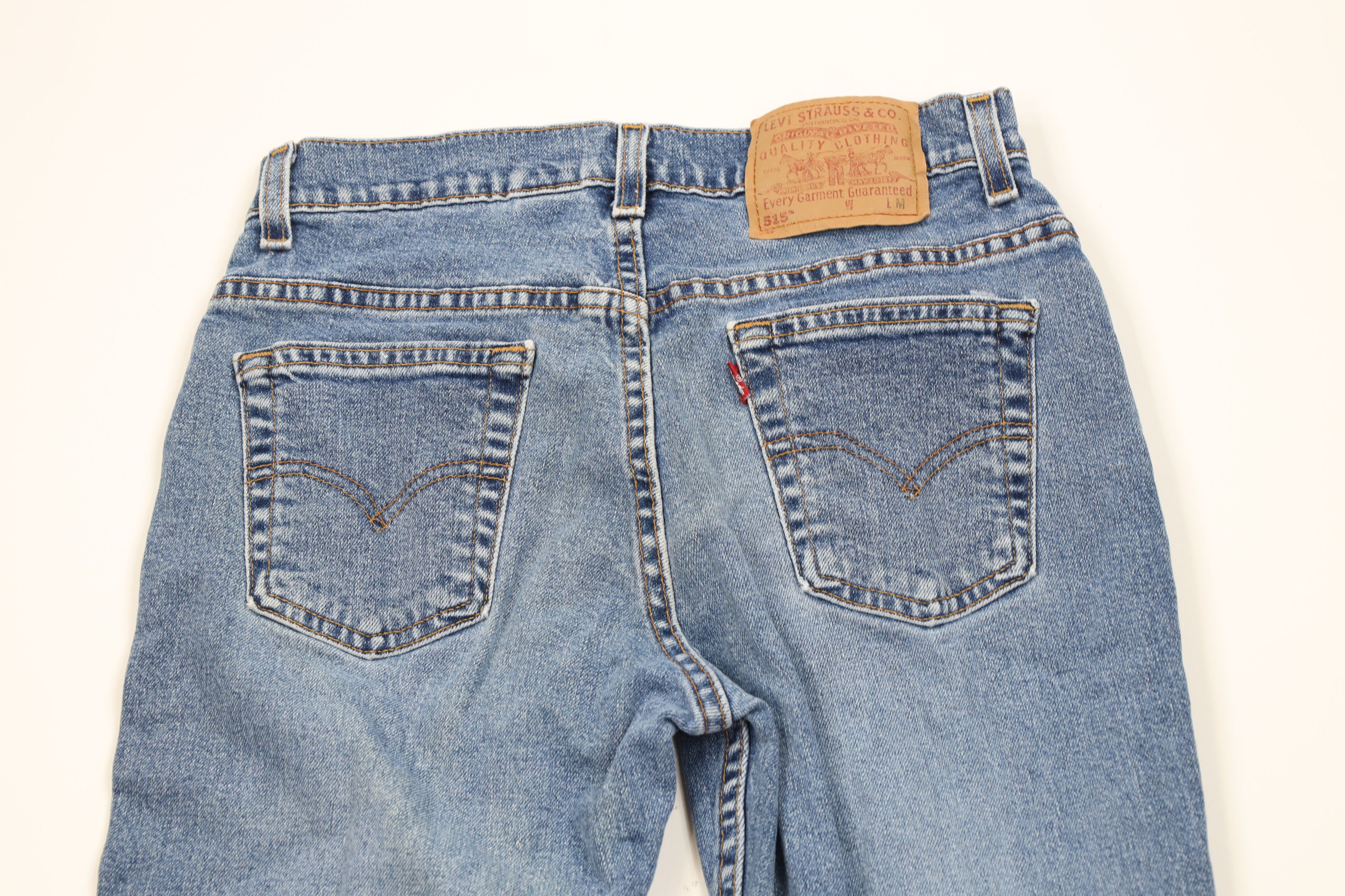 Levi's Vintage Y2K 2001 Levis 515 Lower Rise Boot Cut Jeans USA Size 28" / US 6 / IT 42 - 12 Thumbnail