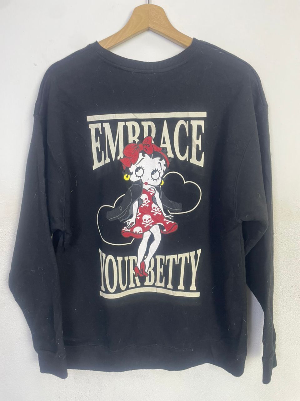 Cartoon Network × Designer × Vintage Betty Boop Sweatshirt Size US M / EU 48-50 / 2 - 1 Thumbnail