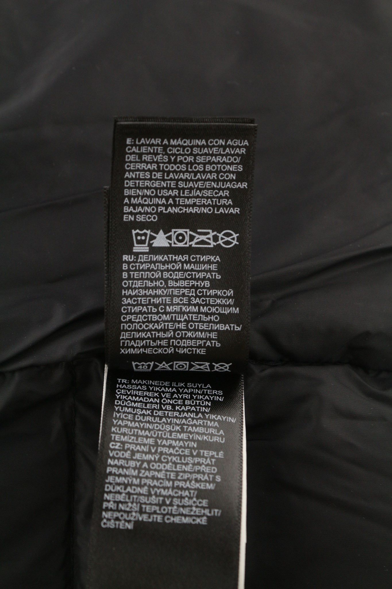 The North Face DIABLO DOWN S Black 700 Down Filled Puffer 81673 Size US S / EU 44-46 / 1 - 9 Thumbnail
