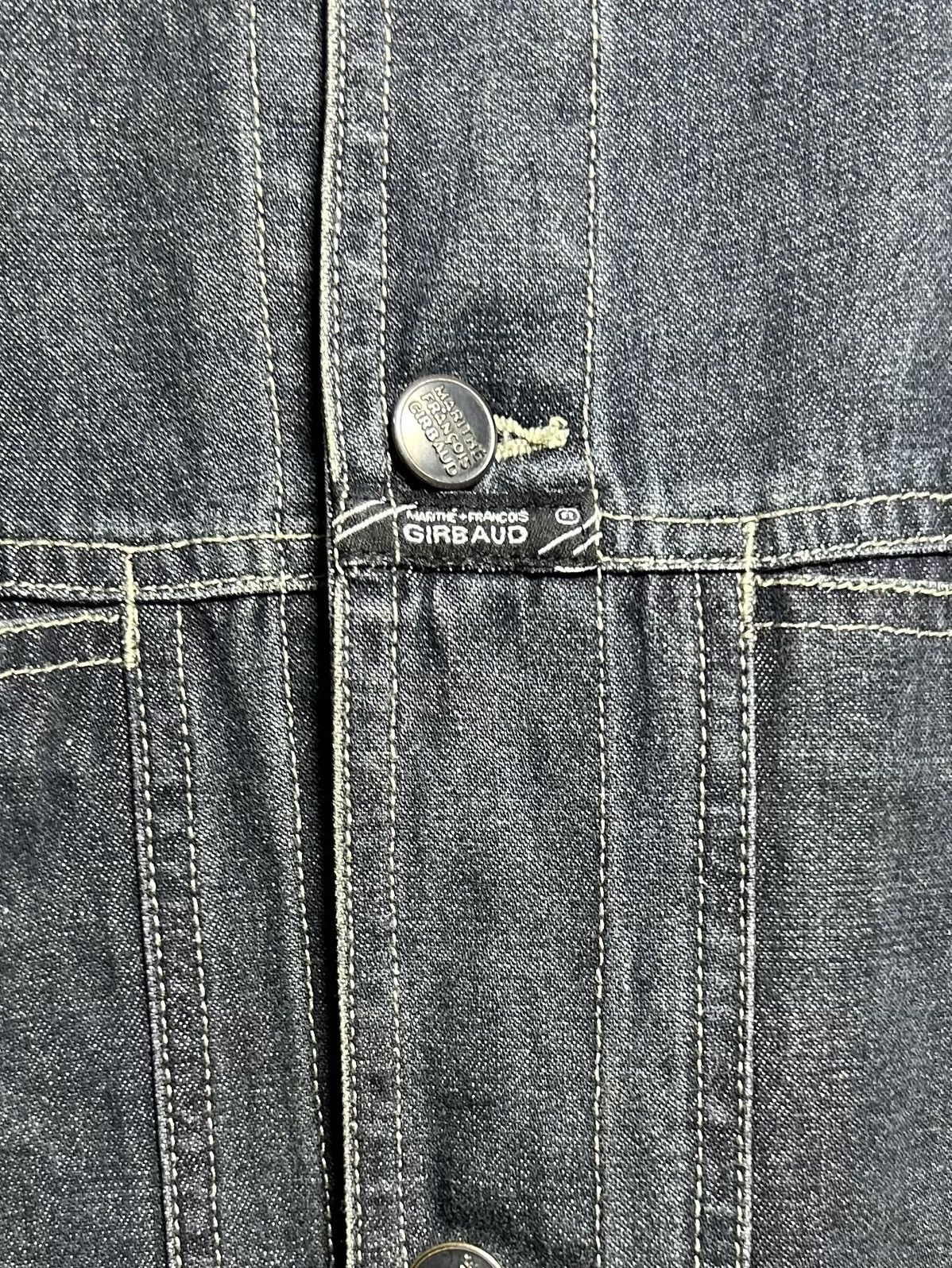 Marithe + Francois Girbaud Marithé François Girbaud Archive X-Stitch Denim Jacket Size US XXL / EU 58 / 5 - 4 Thumbnail