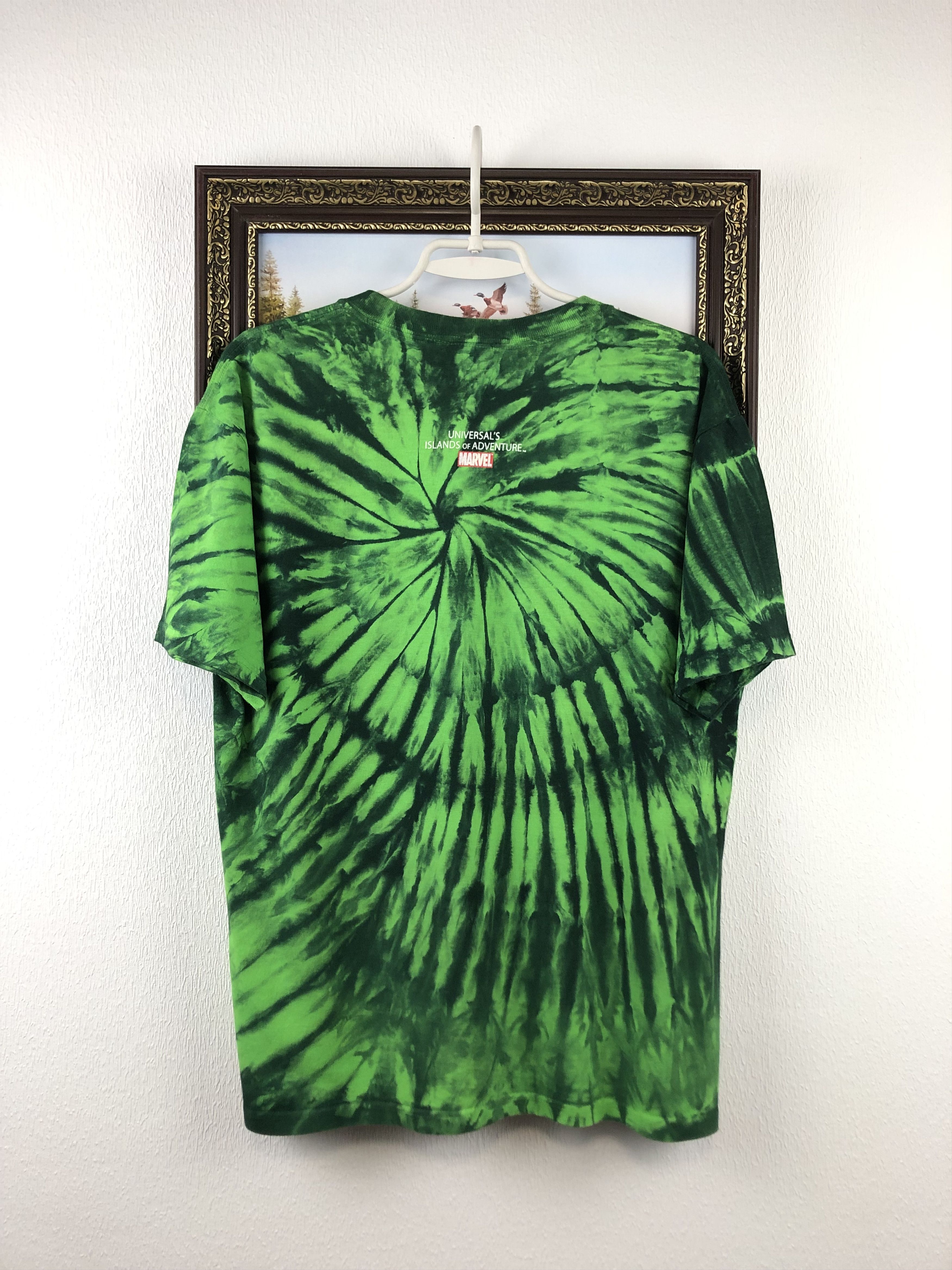 Vintage Vintage Universal Studios Shirt Hulk Tie Dye Comics 2000s Size US M / EU 48-50 / 2 - 10 Thumbnail